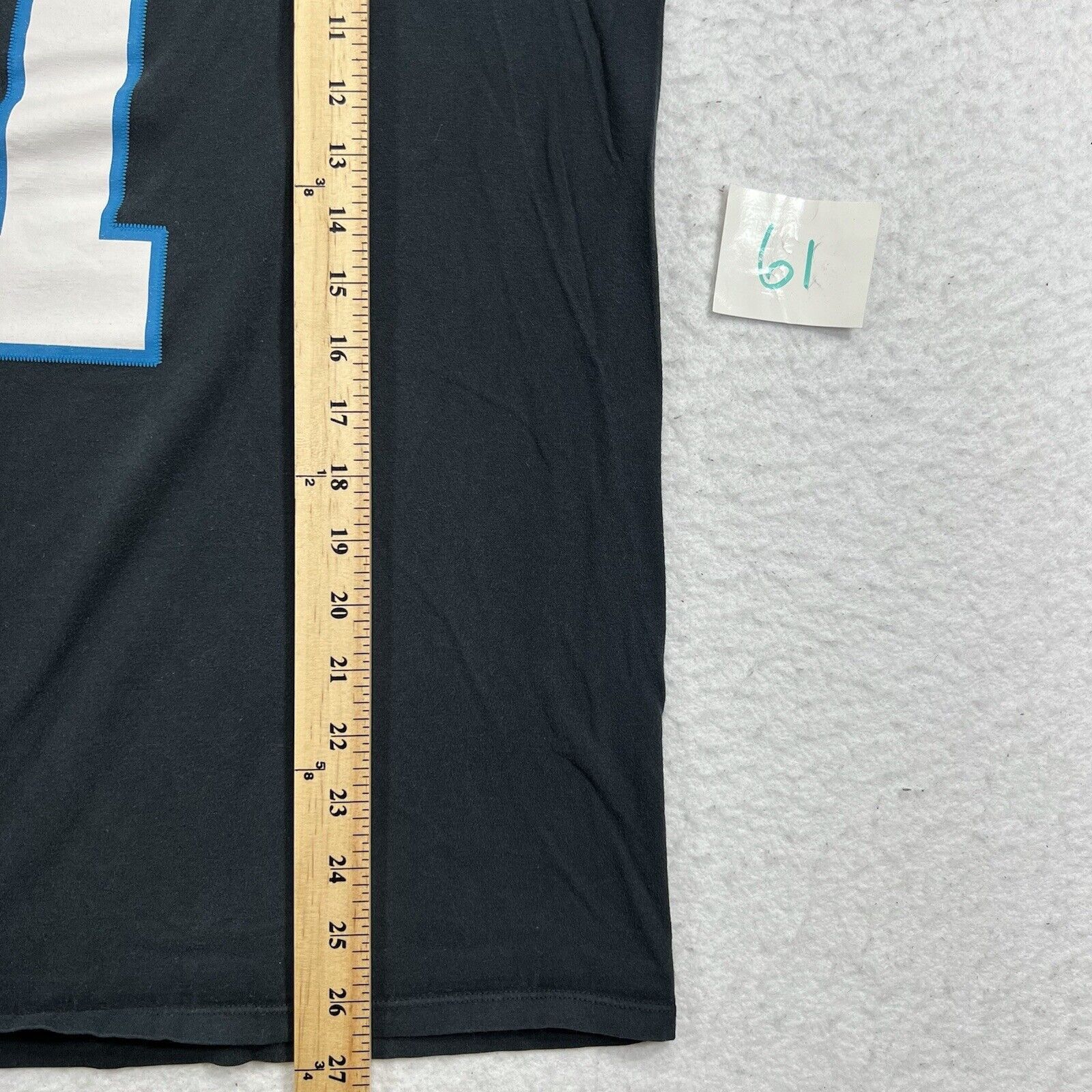 Nike Nike NFL Carolina Panthers Small Cam Newton #1 Black T-Shirt Size US S / EU 44-46 / 1 - 12 Thumbnail
