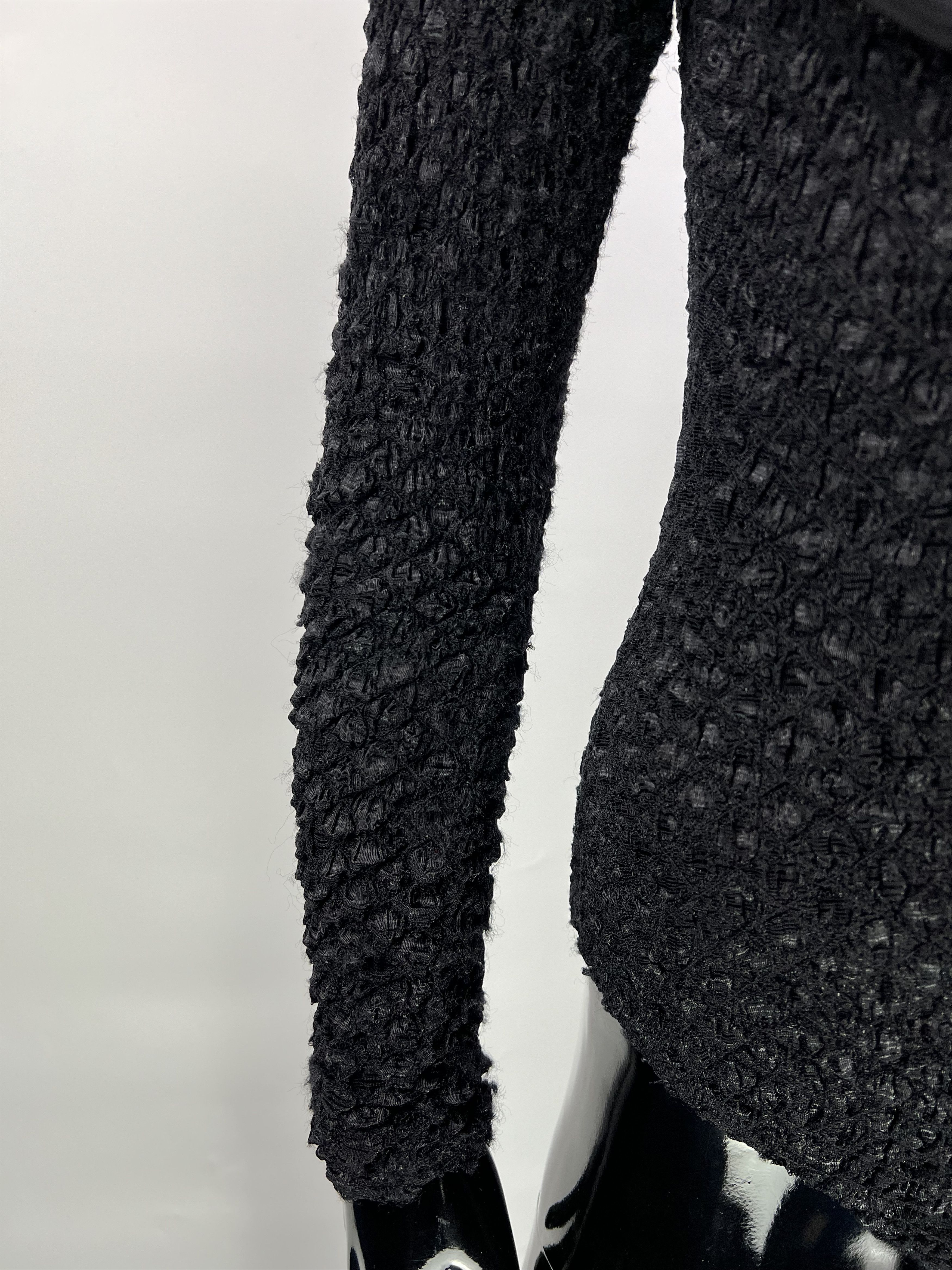 Designer × Vintage Rare Vintage Georges Barhel Black Bodysuit Size 1 XS/S Size S / US 4 / IT 40 - 6 Thumbnail