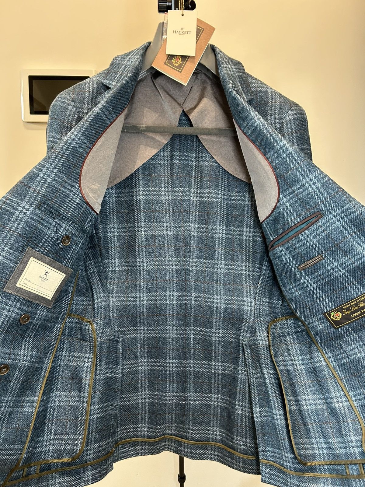 Hackett HACKETT MAYFAIR SPORTCOAT Size 38R - 8 Thumbnail