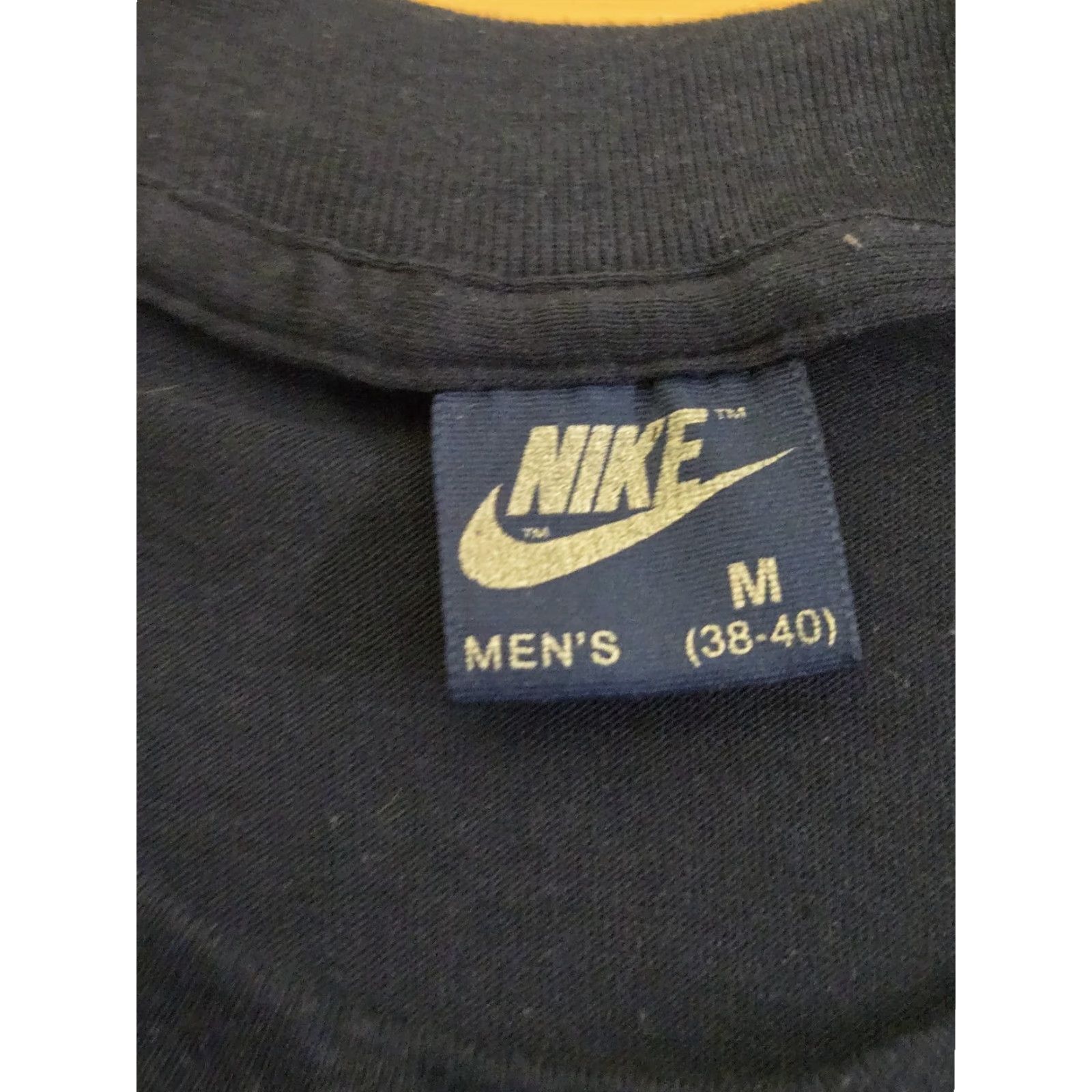 Nike VINTAGE Nike Shirt Mens M Blue White Swoosh Logo Spell Out Graphic T-Shirt Size US M / EU 48-50 / 2 - 3 Thumbnail