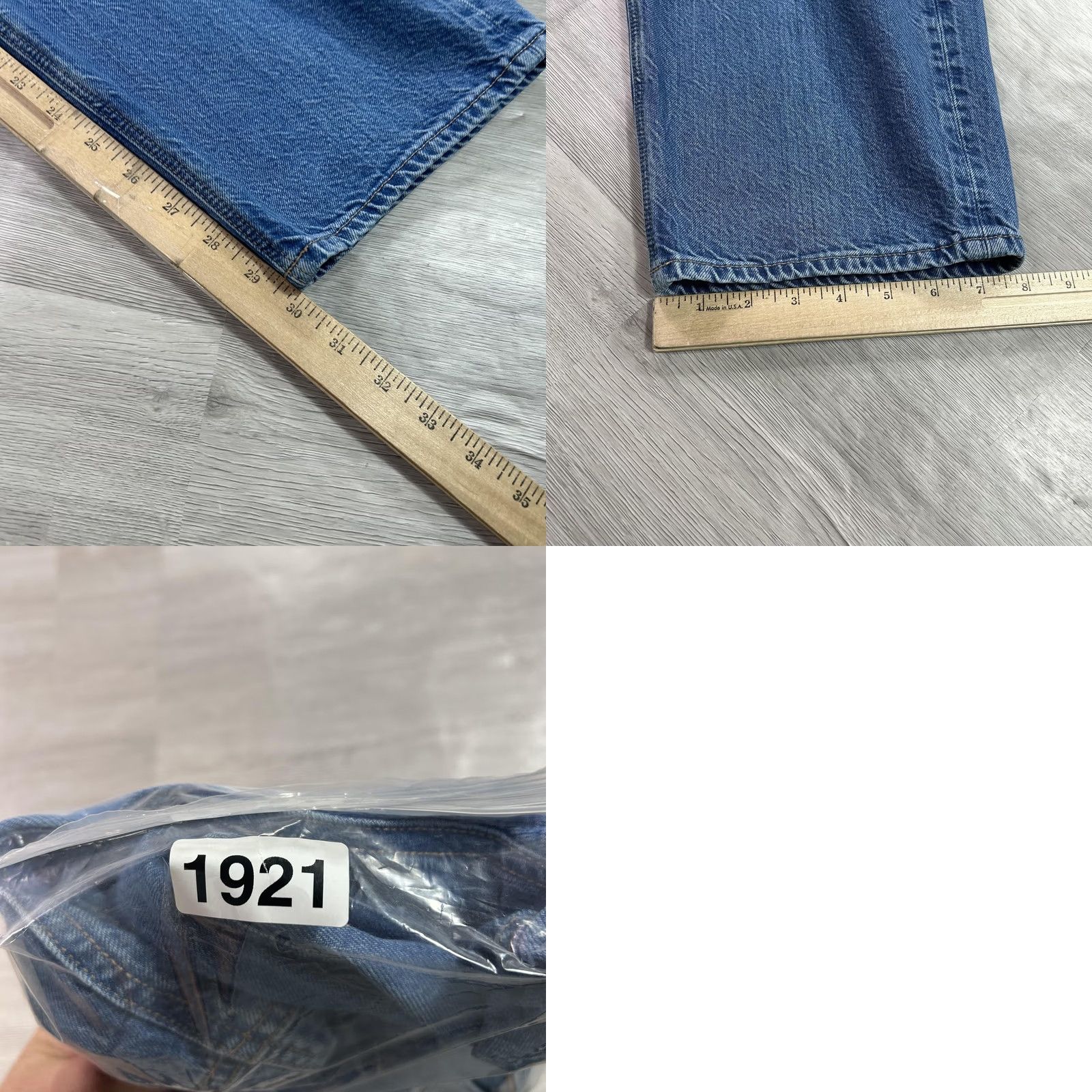 American Eagle Outfitters VINTAGE American Eagle 90s Straight Jeans Womens 20 Blue High Rise Relaxed 44x31 Denim Size 42" / US 20 - 9 Thumbnail