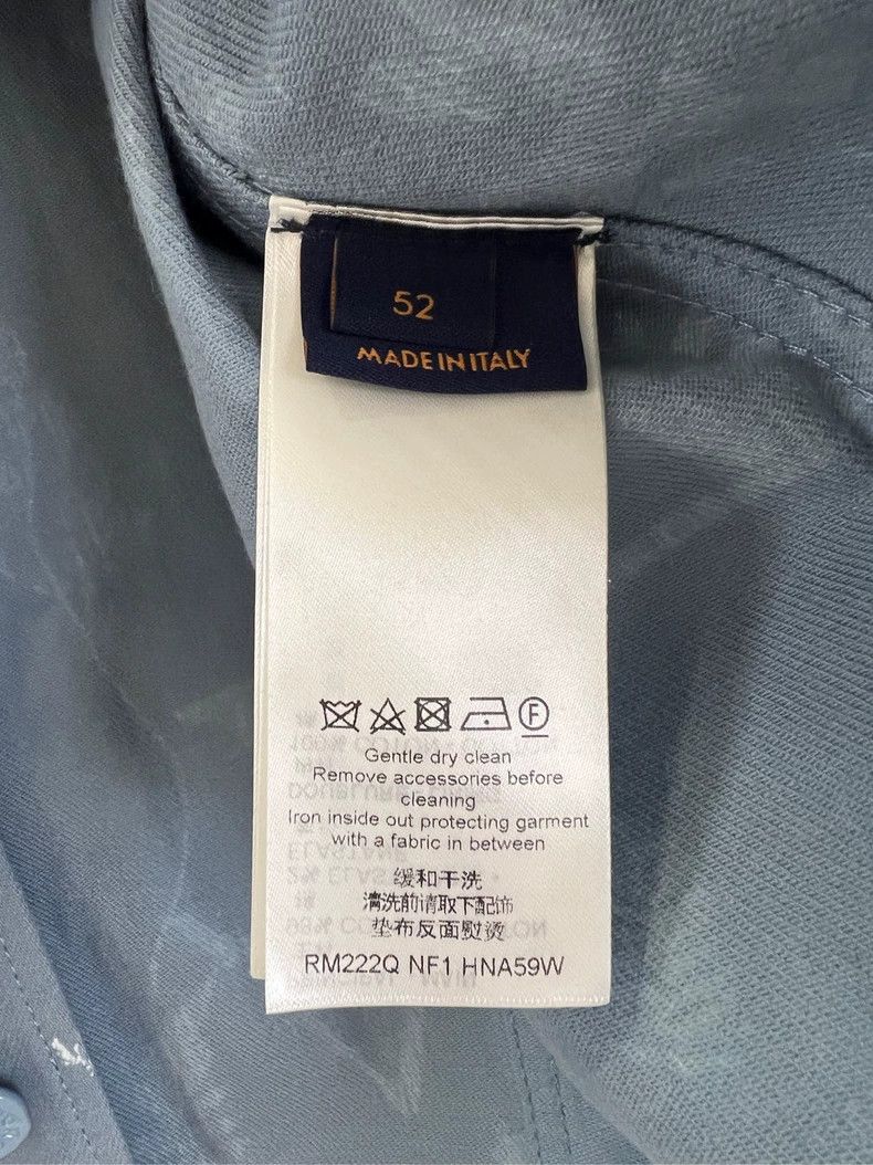 Louis Vuitton Louis Vuitton Plant monogrammed denim jacket Size US L / EU 52-54 / 3 - 6 Thumbnail