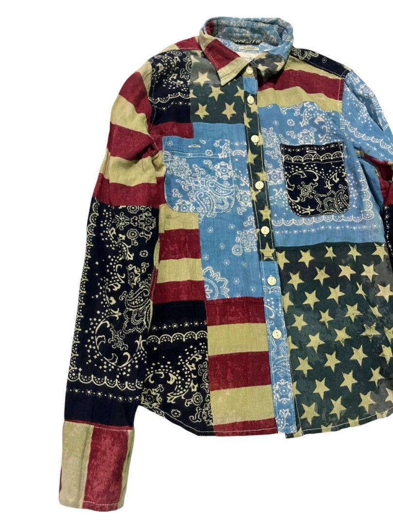 Denim & Supply Ralph Lauren Denim supply RL Paisley America flag Size US M / EU 48-50 / 2 - 3 Thumbnail