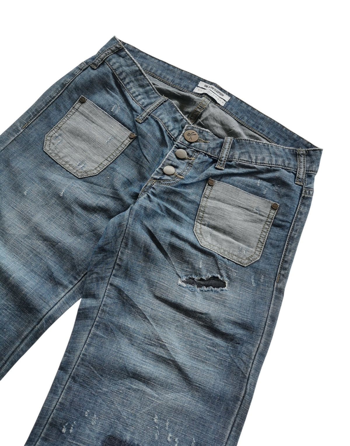If Six Was Nine LE CATS LOWWAIST WIDE FLARE LEG STYLE LGB IF6WASNINE 🟦 Size 30" / US 8 / IT 44 - 10 Thumbnail