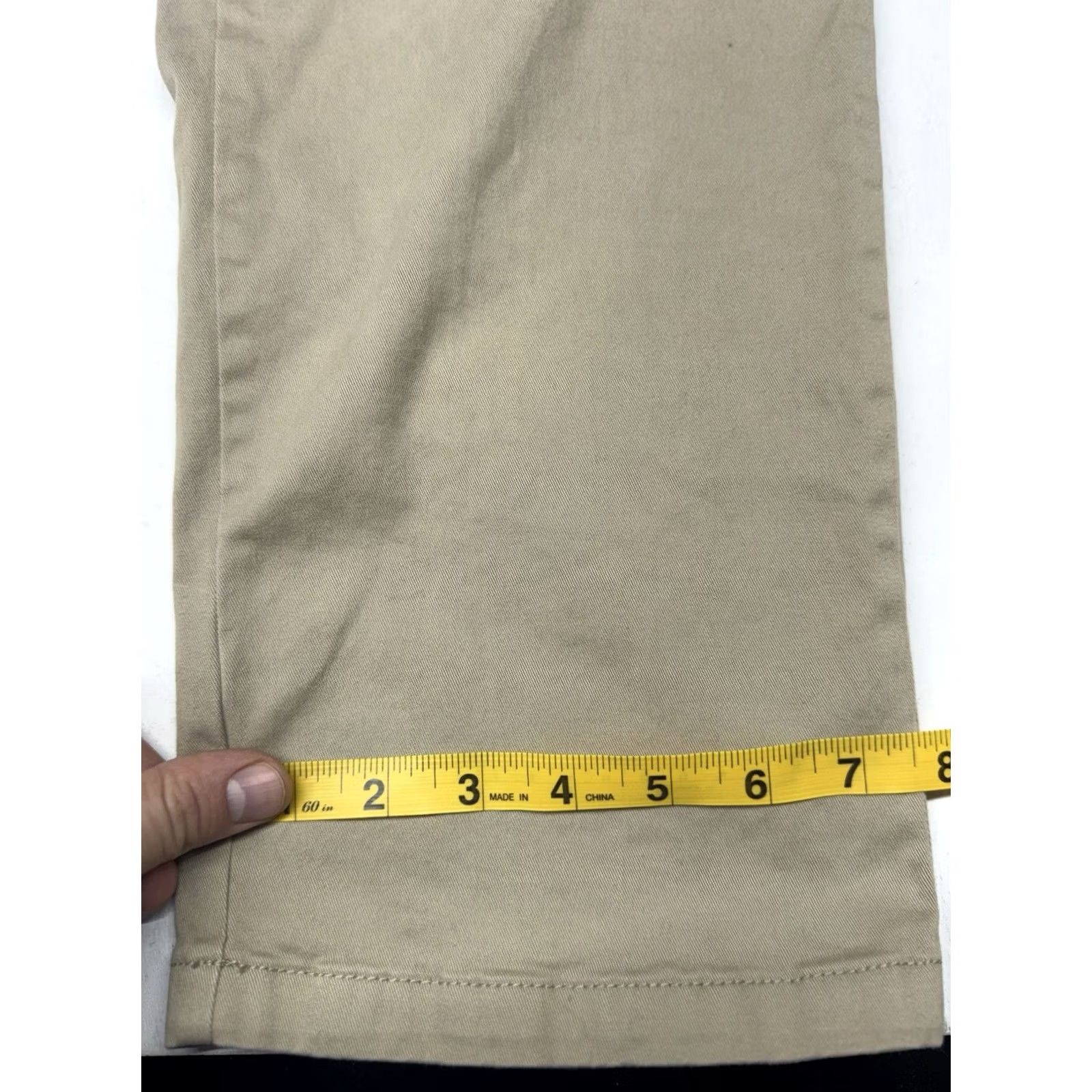 Banana Republic Banana Republic Chino Pants Athletic Fit 36x30 Mens Beige Solid Tapered Front Pockets Work Casual Bureau City College Preppy Vintage No Size US 36 / EU 52 - 5 Thumbnail
