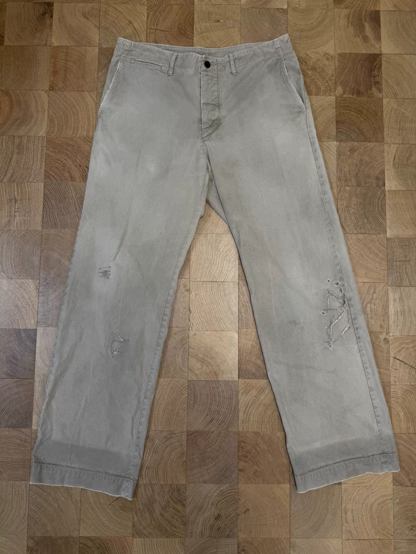 Visvim VISVIM 21AW Gifford Pants DMGD Size US 26 / EU 42 - 1 Thumbnail