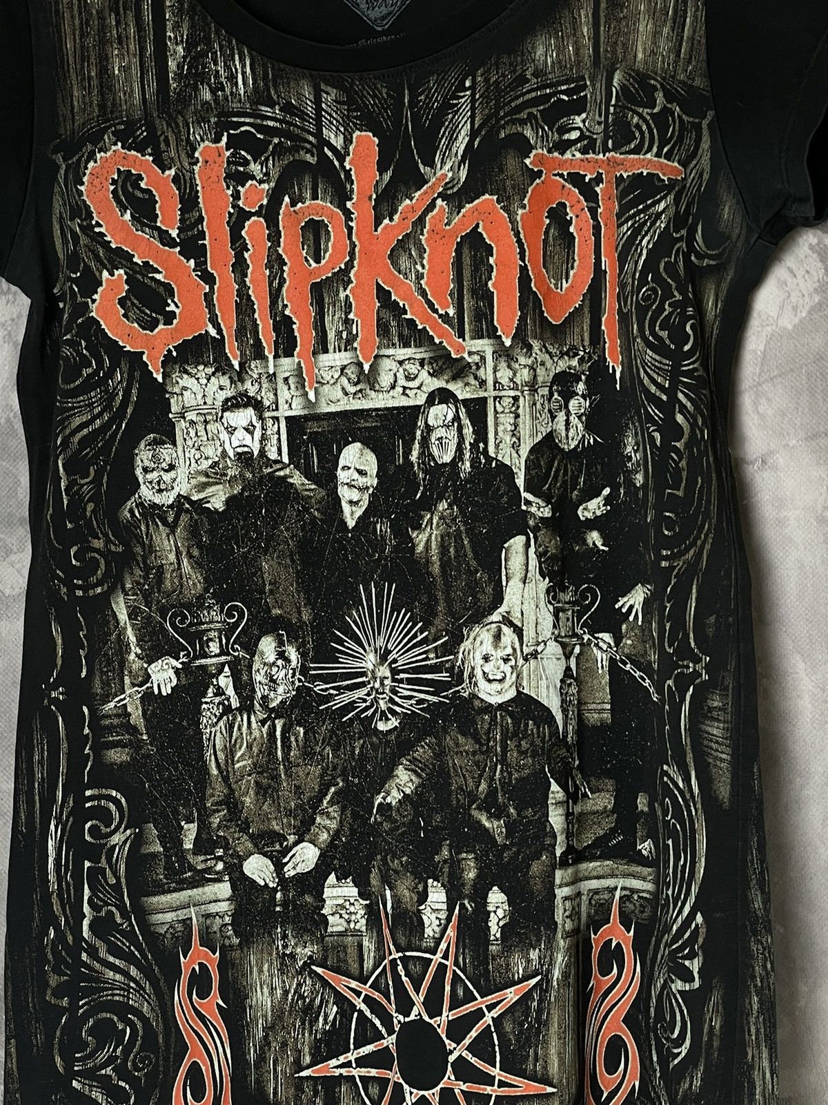 Slipknot Slipknot Overprint Rock Metal Band Vintage Tank Top Tee Size L / US 10 / IT 46 - 7 Thumbnail