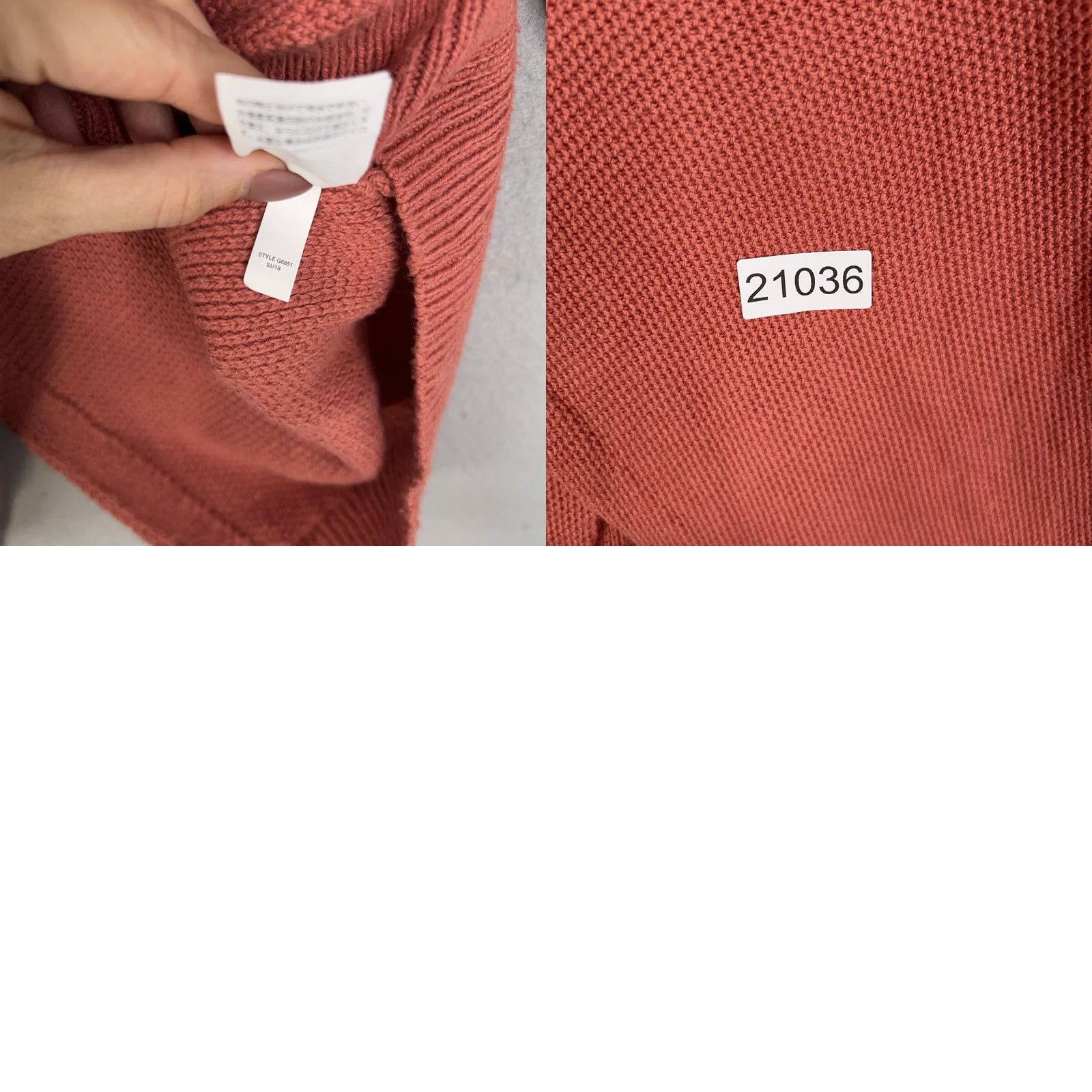 Madewell Madewell Sweater Womens Small Coral Province Cross Back Pullover Tulip Minimal Size S / US 4 / IT 40 - 9 Thumbnail