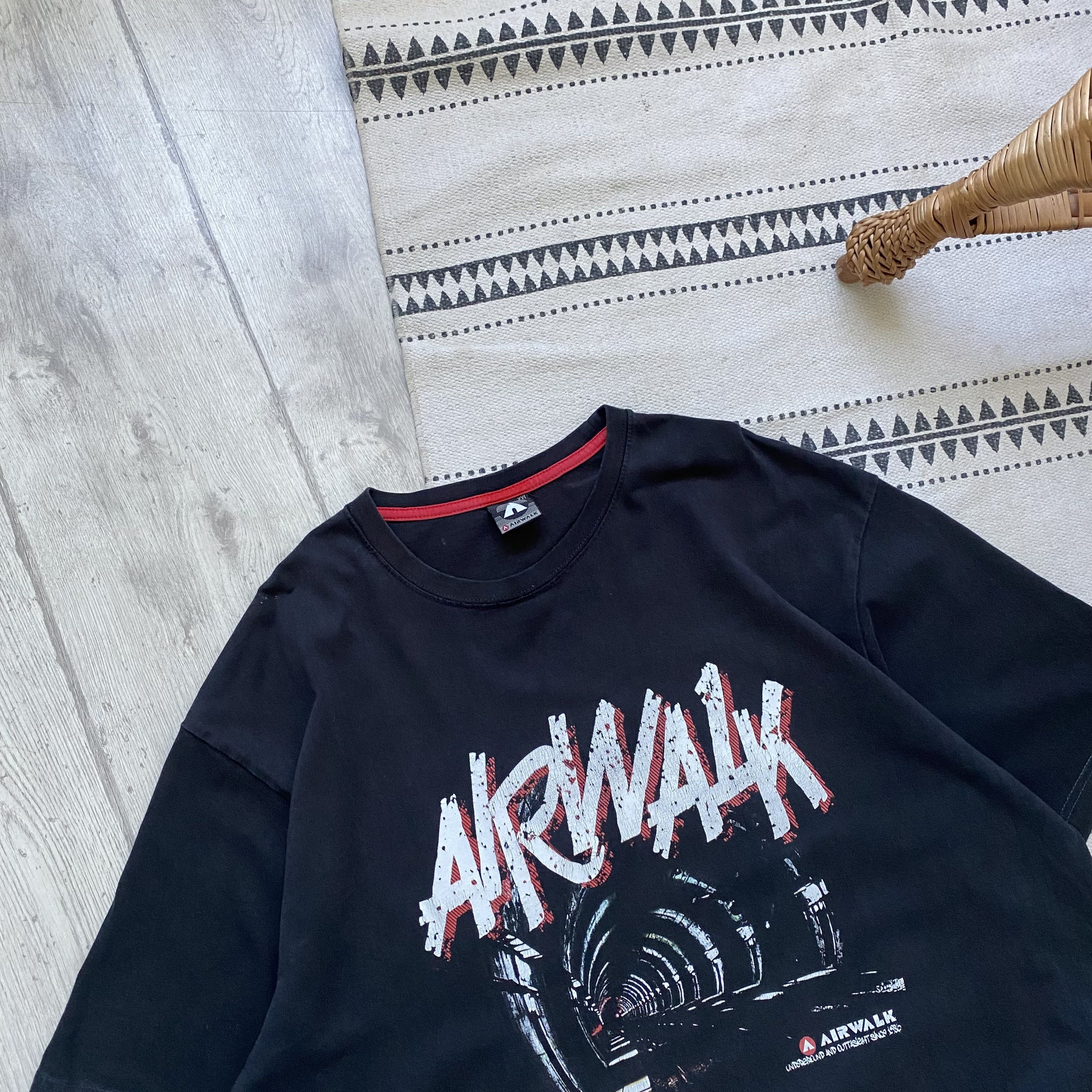 Airwalk 🛹 Vintage 90s Airwalk Underground tee Skater Surfing style Size US L / EU 52-54 / 3 - 2 Thumbnail