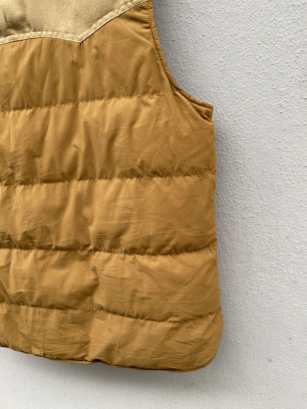 Beauty Beast × If Six Was Nine × Japanese Brand 🔥Japanese Brand “Create Barefoot” Puffer Down Vest Jacket Size 48L - 15 Thumbnail