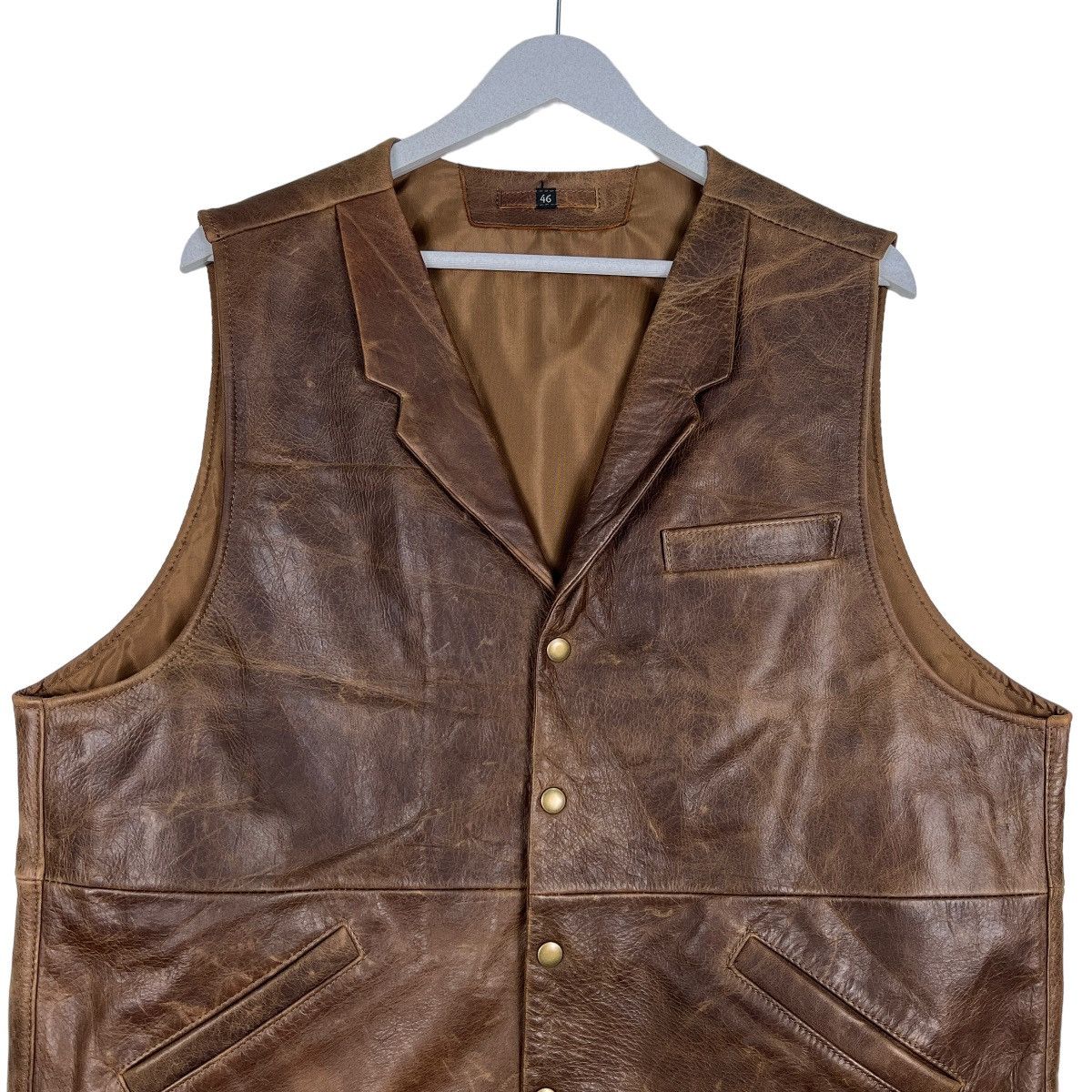 Other 🔥 VEST CORONADO LEATHER TANK TOP Size US M / EU 48-50 / 2 - 3 Thumbnail