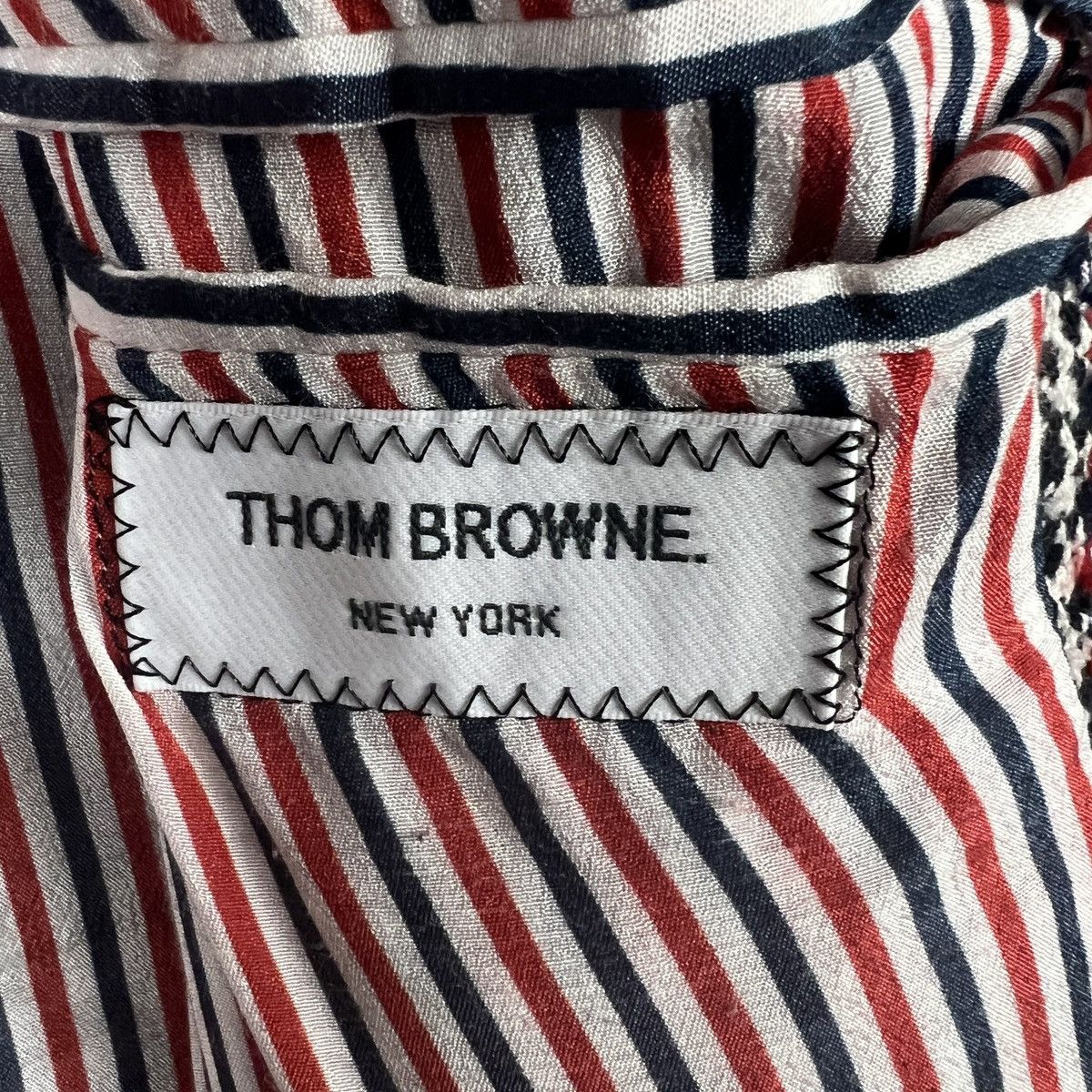 Thom Browne Thom Browne Red Prince of Wales Tweed Sack Blazer Size 36 Size US S / EU 44-46 / 1 - 18 Thumbnail