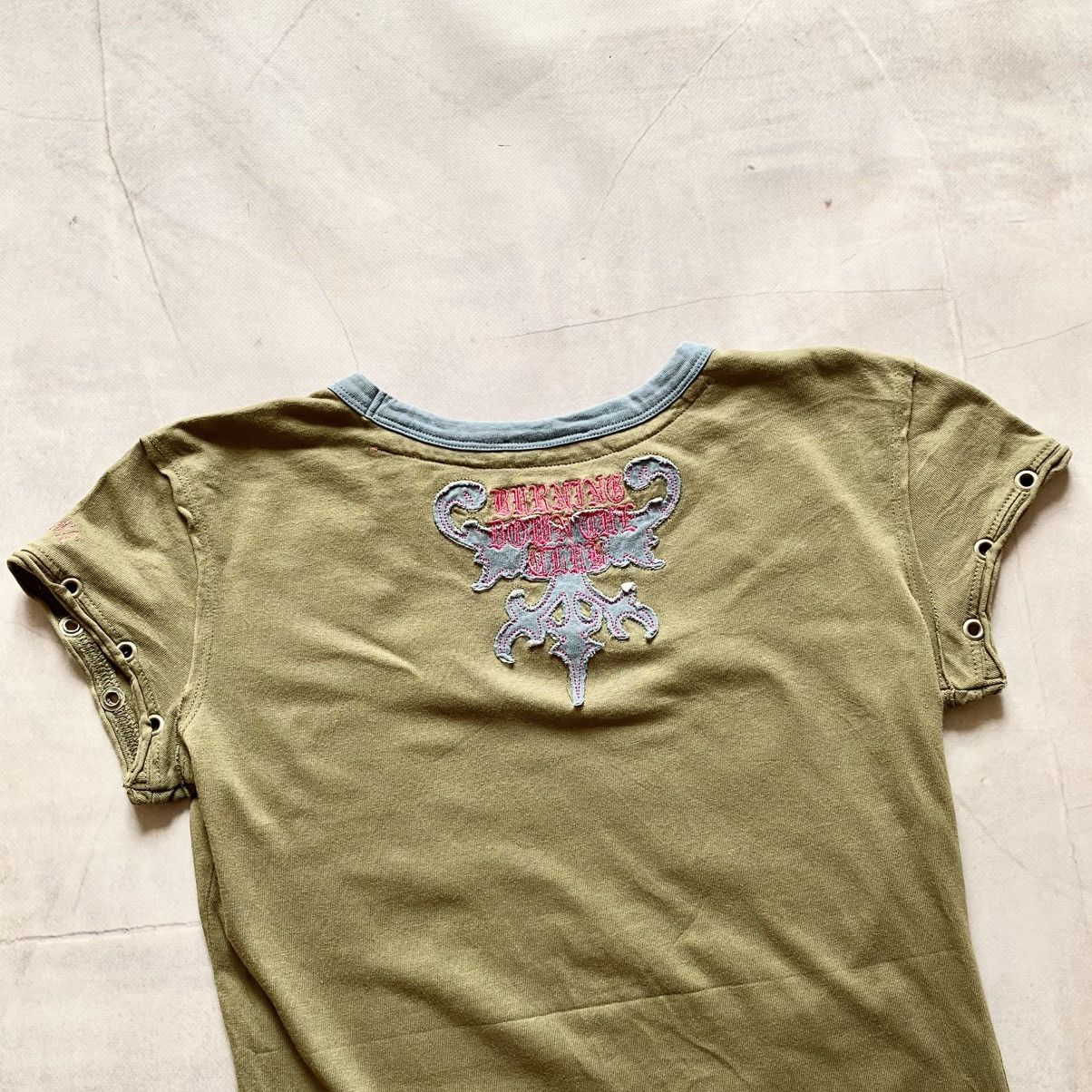 Hysteric Glamour Cute Supersonic Patchwork Hysteric Glamour Style T-Shirt Tee Size M / US 6-8 / IT 42-44 - 5 Thumbnail