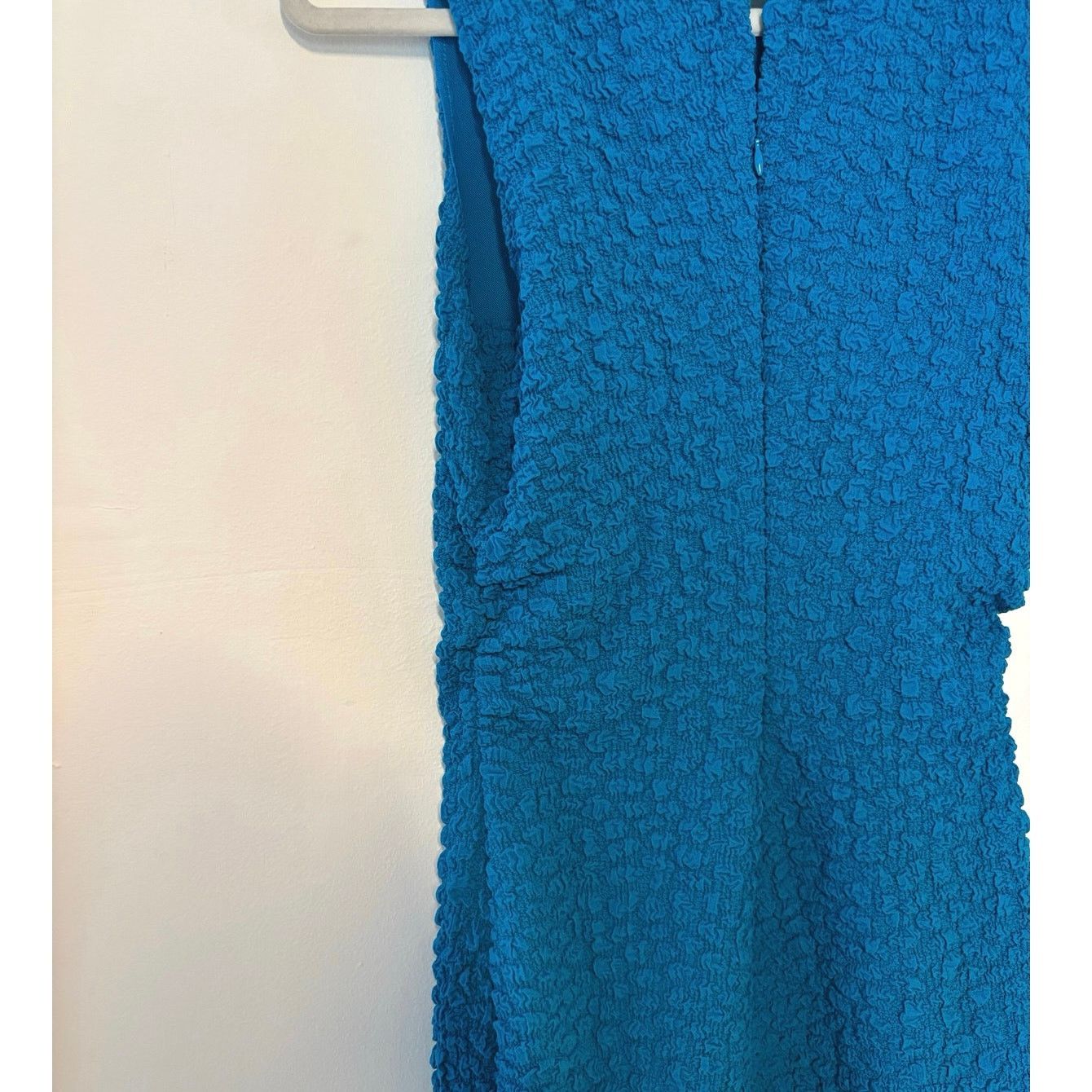 Anthropologie NWT Anthropologie Textured Mini Shift Dress Blue Size Small Size S / US 4 / IT 40 - 8 Thumbnail