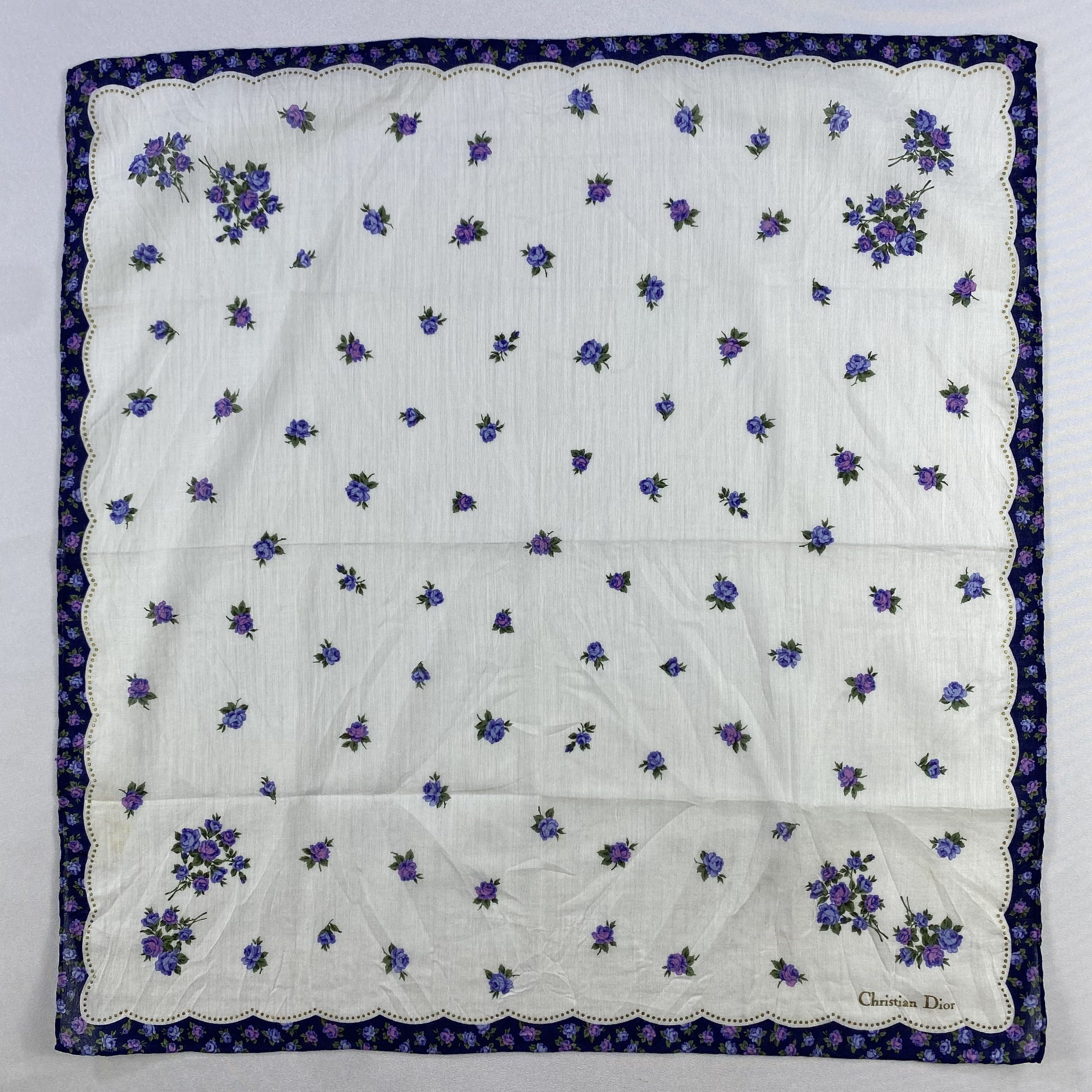 Vintage Christian Dior Monsieur Bandana/ Handkerchief / Neckerchief Size ONE SIZE - 1 Thumbnail