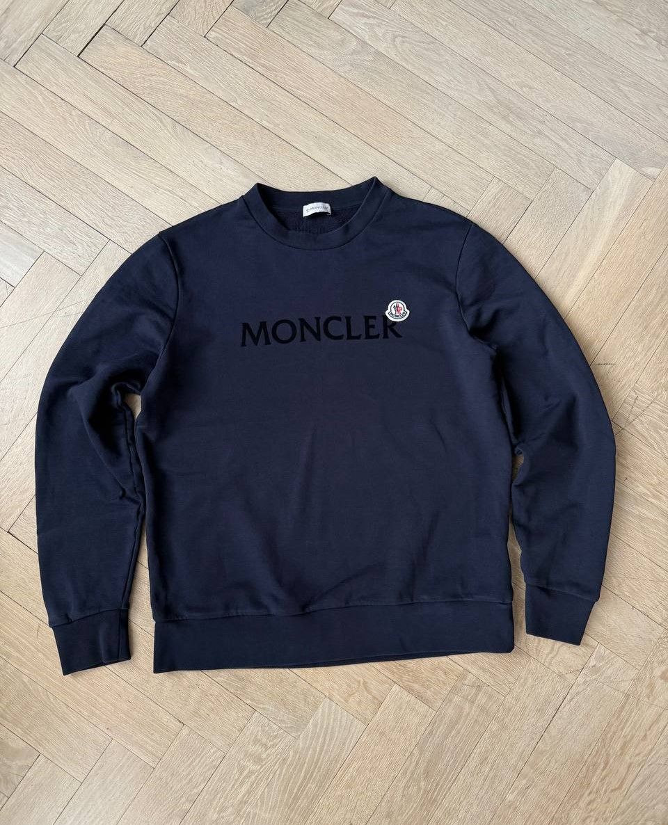 Moncler Moncler Logo Sweatshirt Size US L / EU 52-54 / 3 - 1 Thumbnail