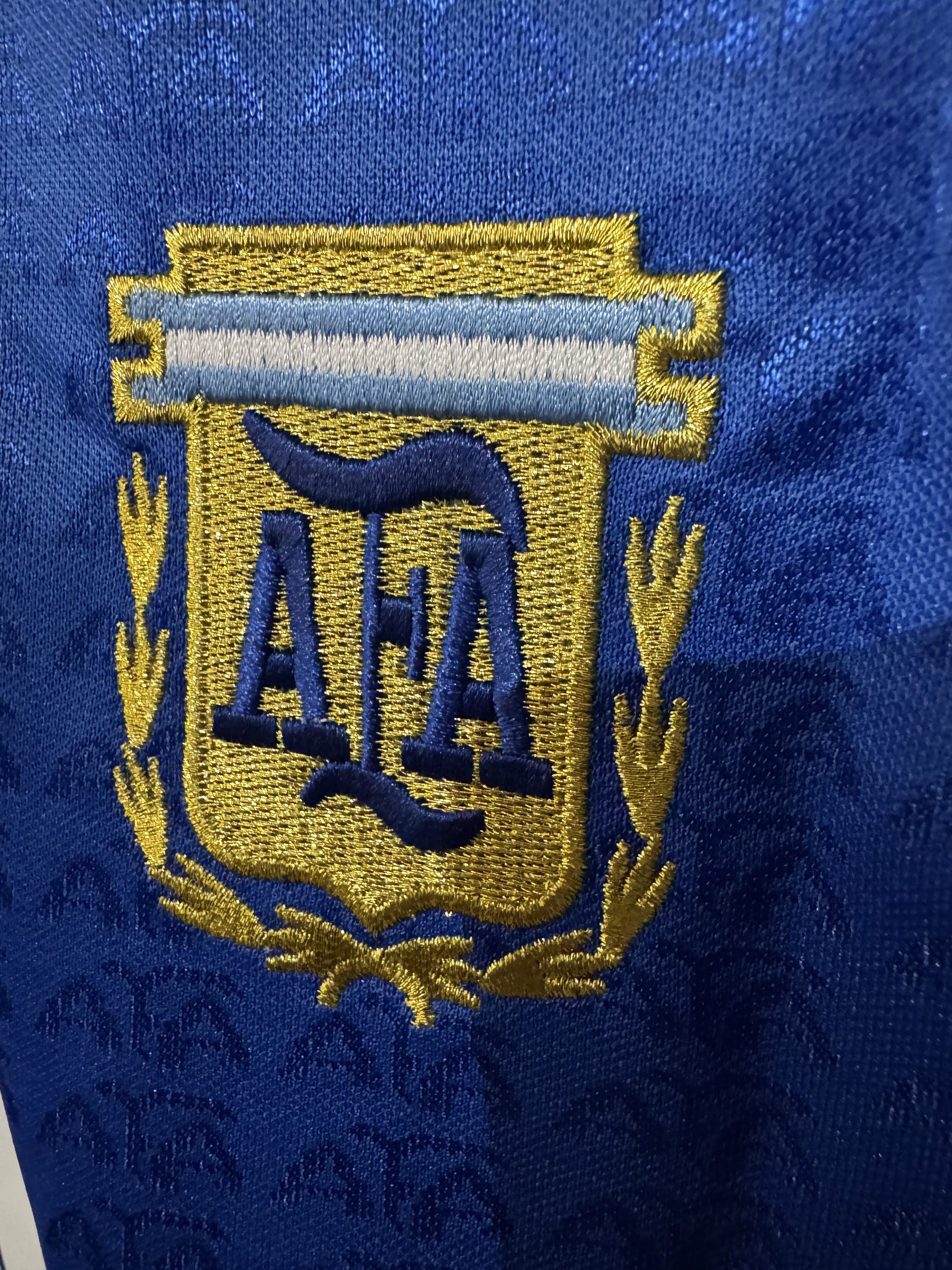 Argentina MARADONA #10 Retro Soccer Jersey Men’s NWT 2XL
