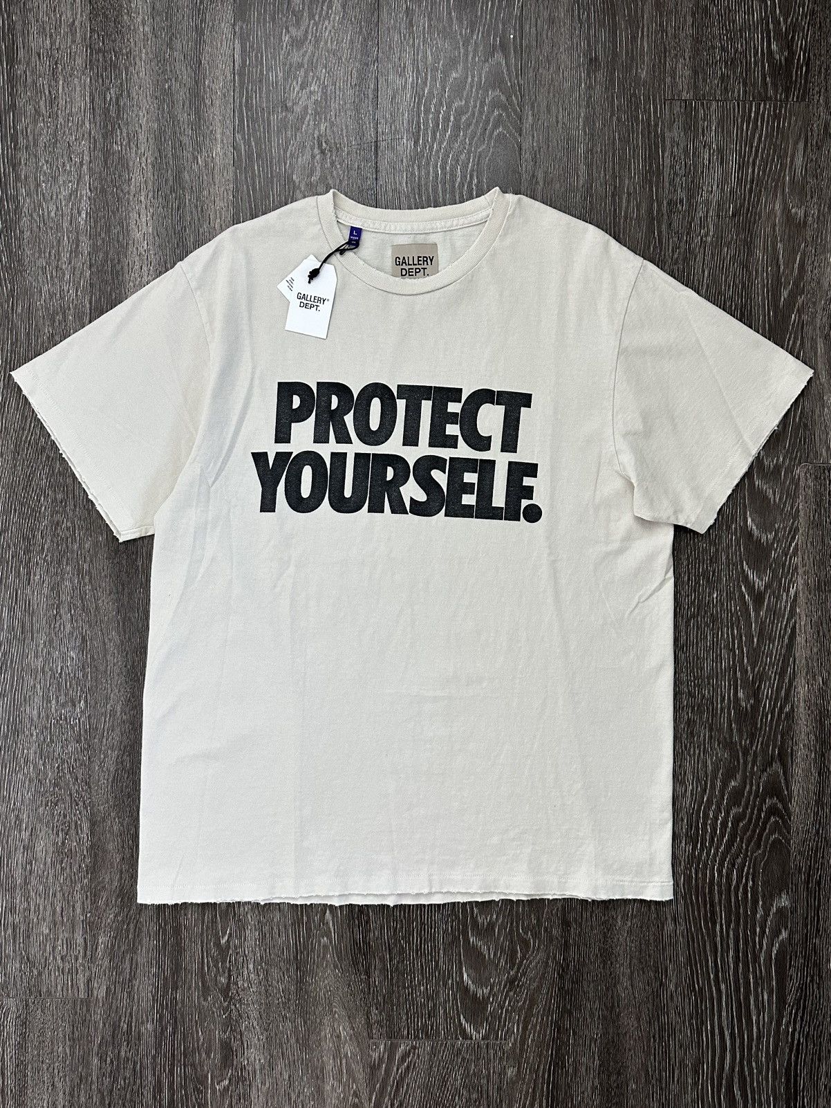 Gallery Dept Protect Yourself Art That Kills Logo Tee