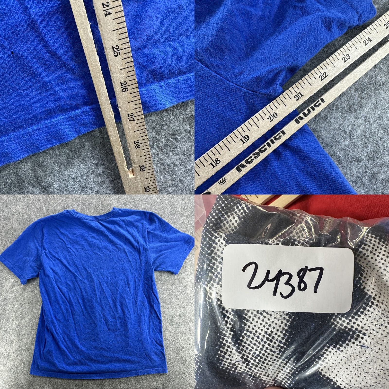 Nike VINTAGE Nike Shirt Mens Large Graphic Swoosh Skateboard Tee Regular Fit Blue Men's Graphic Print 90s? Size US L / EU 52-54 / 3 - 8 Thumbnail