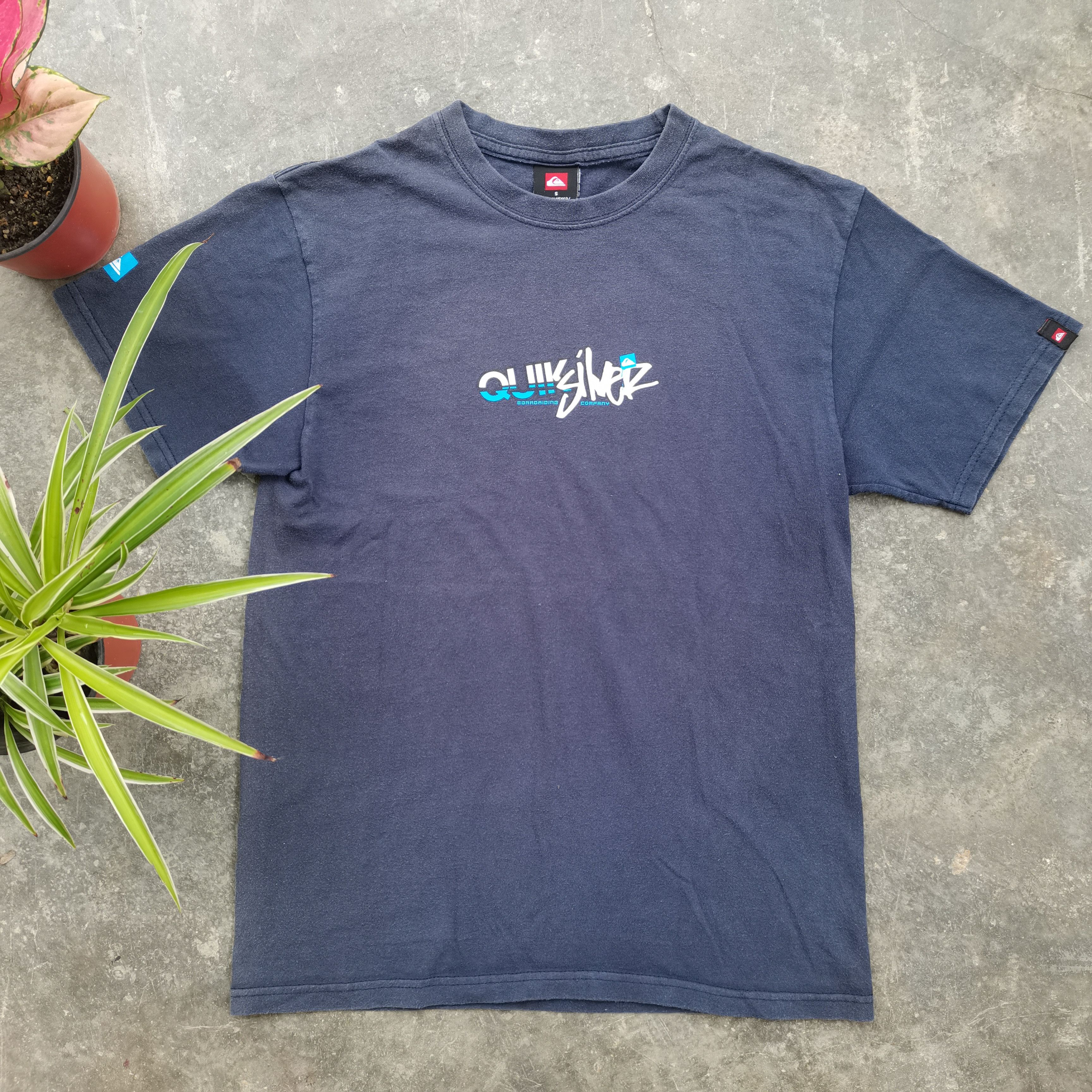 Quiksilver × Vintage Vintage QUICKSILVER Boarding Company Tee Size US S / EU 44-46 / 1 - 1 Thumbnail