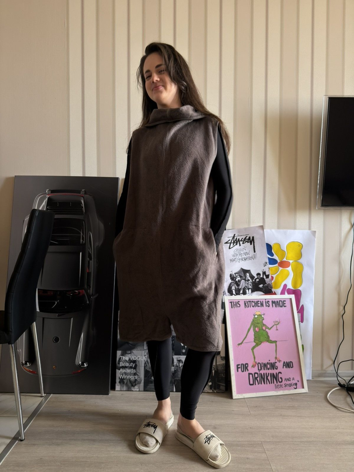 Rick Owens Rick Owens fleece overall moody FW 2014 Size US 42 / EU 58 - 9 Thumbnail