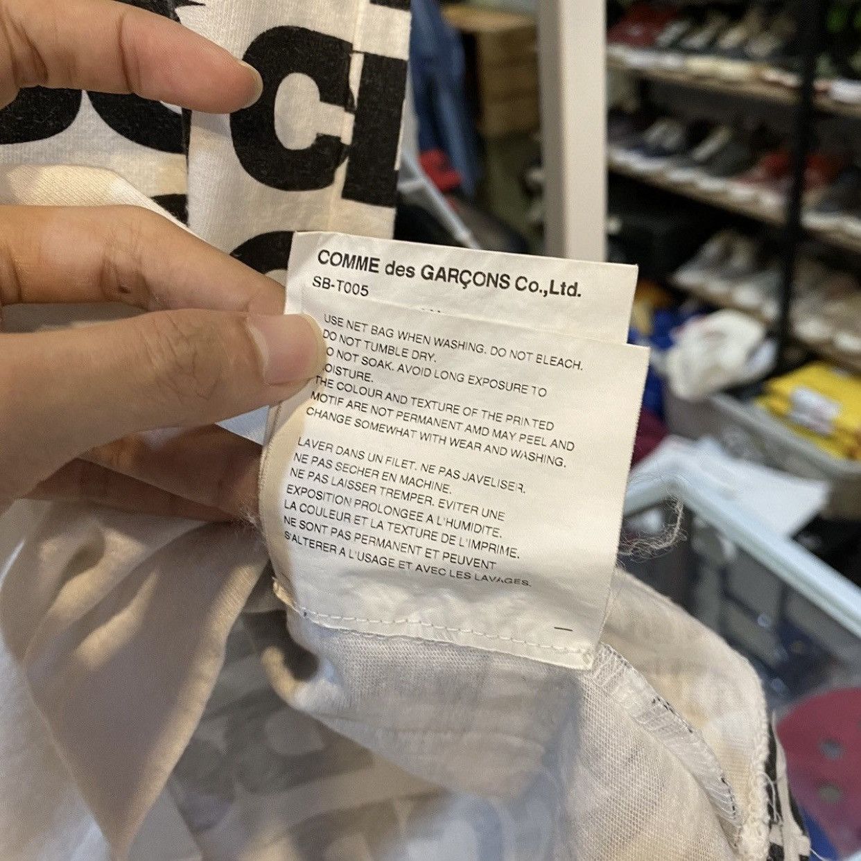 CDG by Comme des Garcons Anti Social Social Club CDG Breaking News Tee L Size US M / EU 48-50 / 2 - 13 Thumbnail