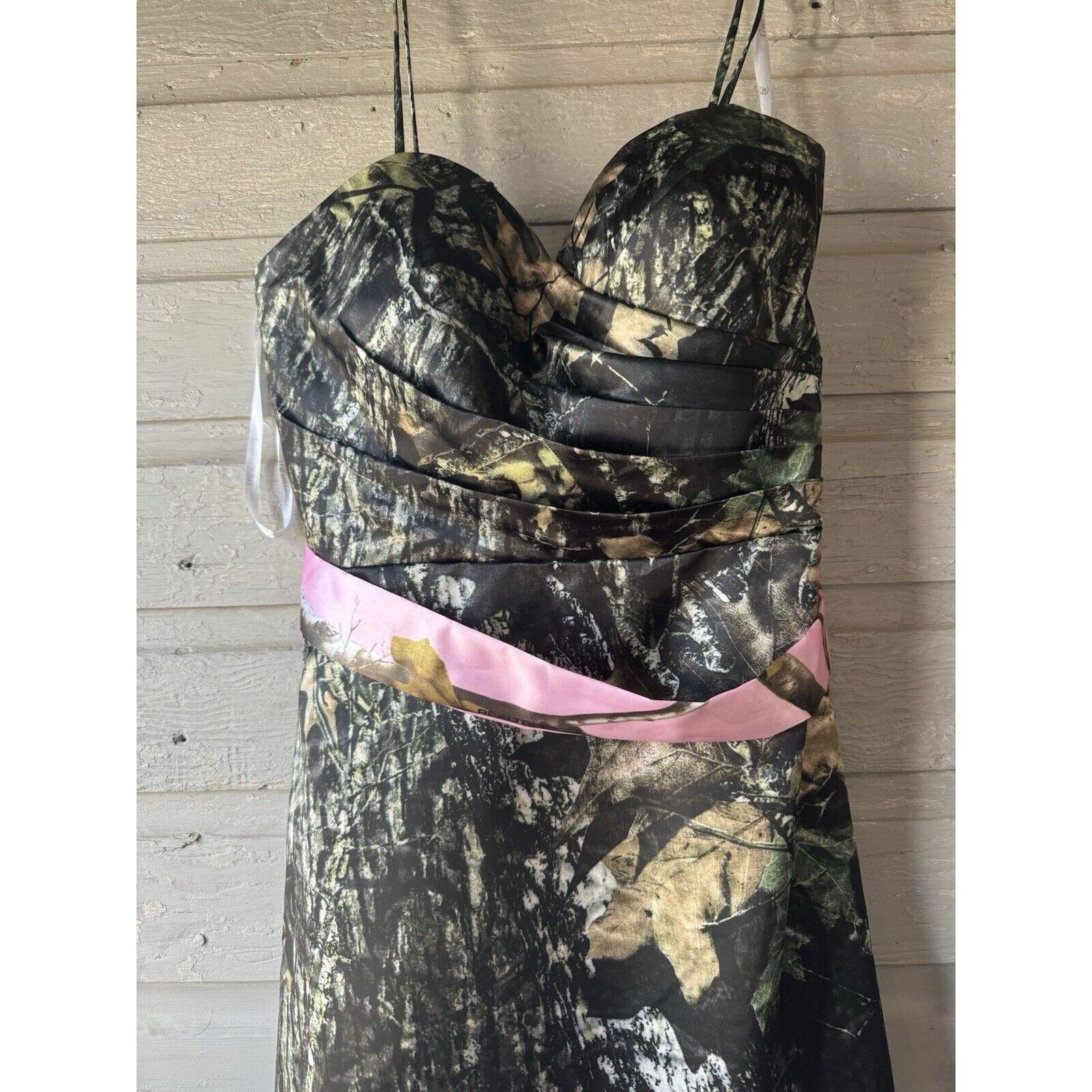 Other Christina Wu Camouflage Long Dress Size 14 Size XL / US 12-14 / IT 48-50 - 2 Thumbnail