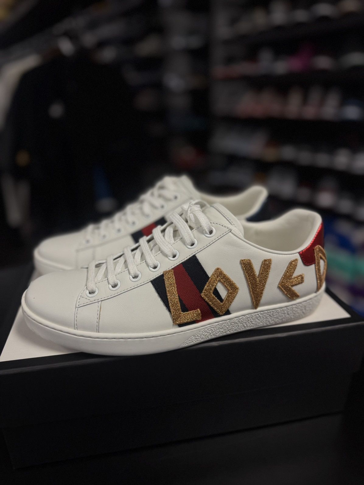 Gucci Gucci Low Top “Loved” Sneakers Colorful Size 38G Size US 8 / EU 41 - 5 Thumbnail