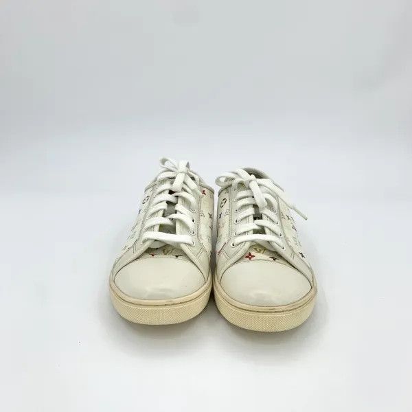 Louis Vuitton Louis Vuitton Stylish Low-Top Sneakers in White -2508 Size US 5.5 / EU 38 - 3 Thumbnail