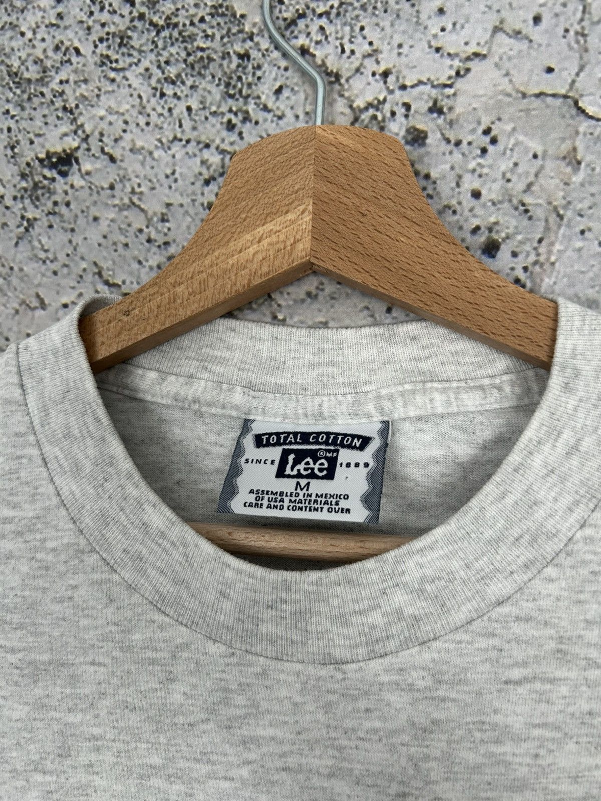 Lee Vintage Graphic Tee USA 90s Boxy Fit Graphic Streetwear Size US M / EU 48-50 / 2 - 4 Thumbnail