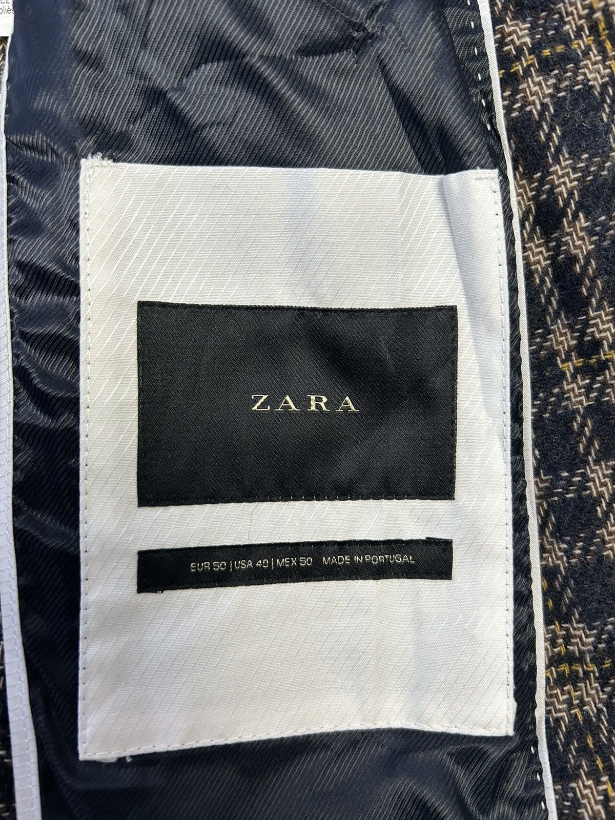 Designer × Zara ZARA BLAZER MADE IN PORTUGAL Size 38R - 6 Thumbnail