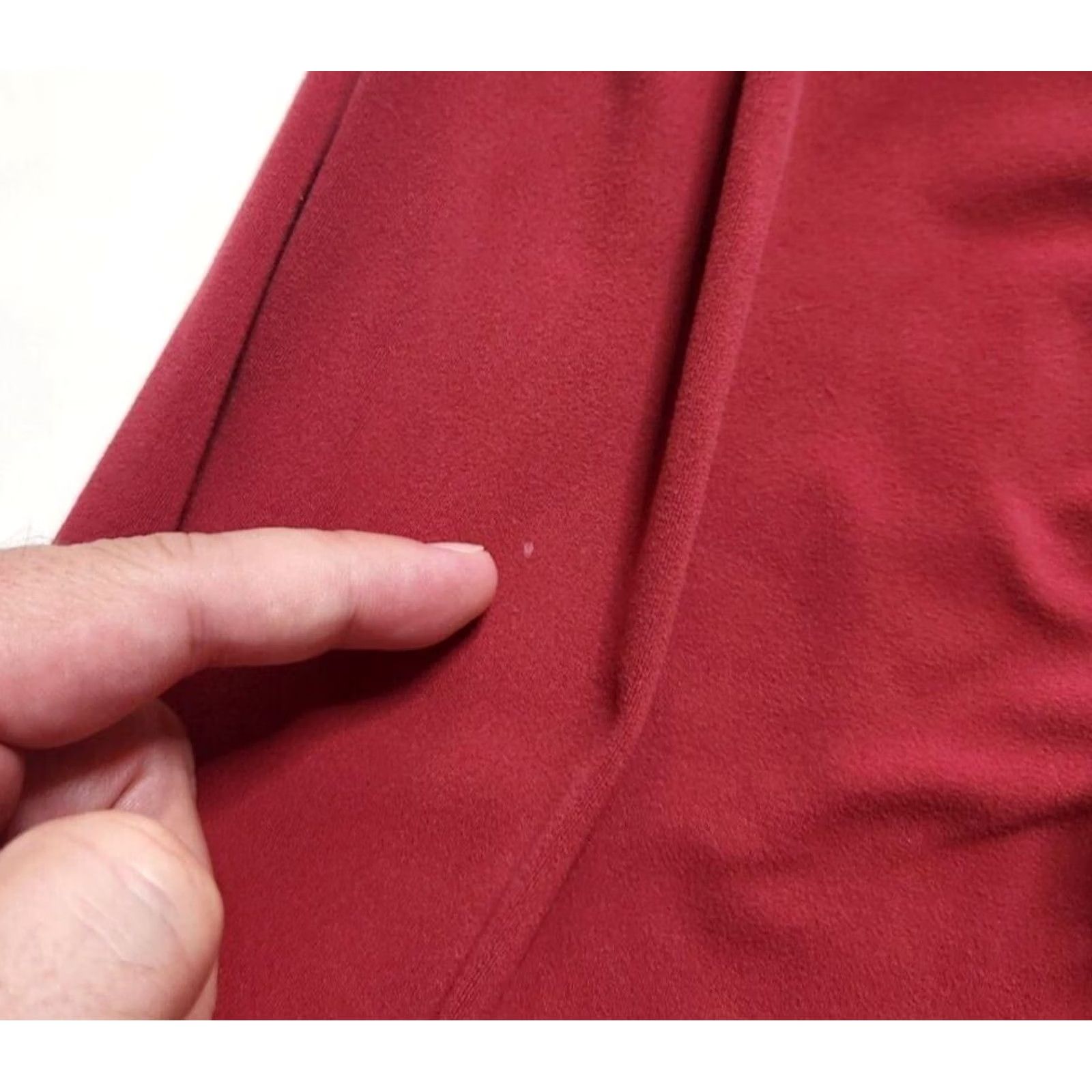 Lululemon Lululemon Cropped Leggings Womens 8 Red Solid Activewear Bottoms Pants Size 30" / US 8 / IT 44 - 6 Thumbnail