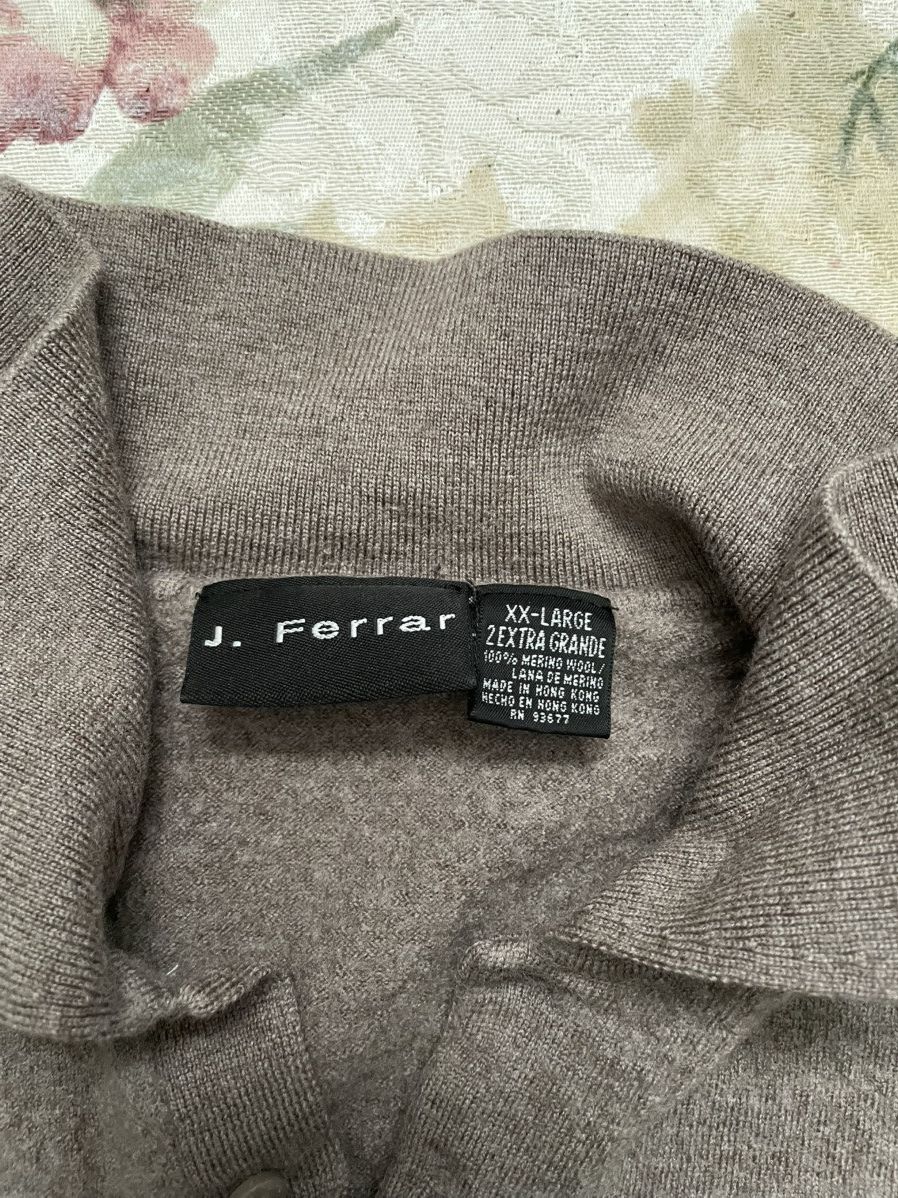 J Ferrar J. Ferrar Quarter Button Up Size US XXL / EU 58 / 5 - 3 Thumbnail