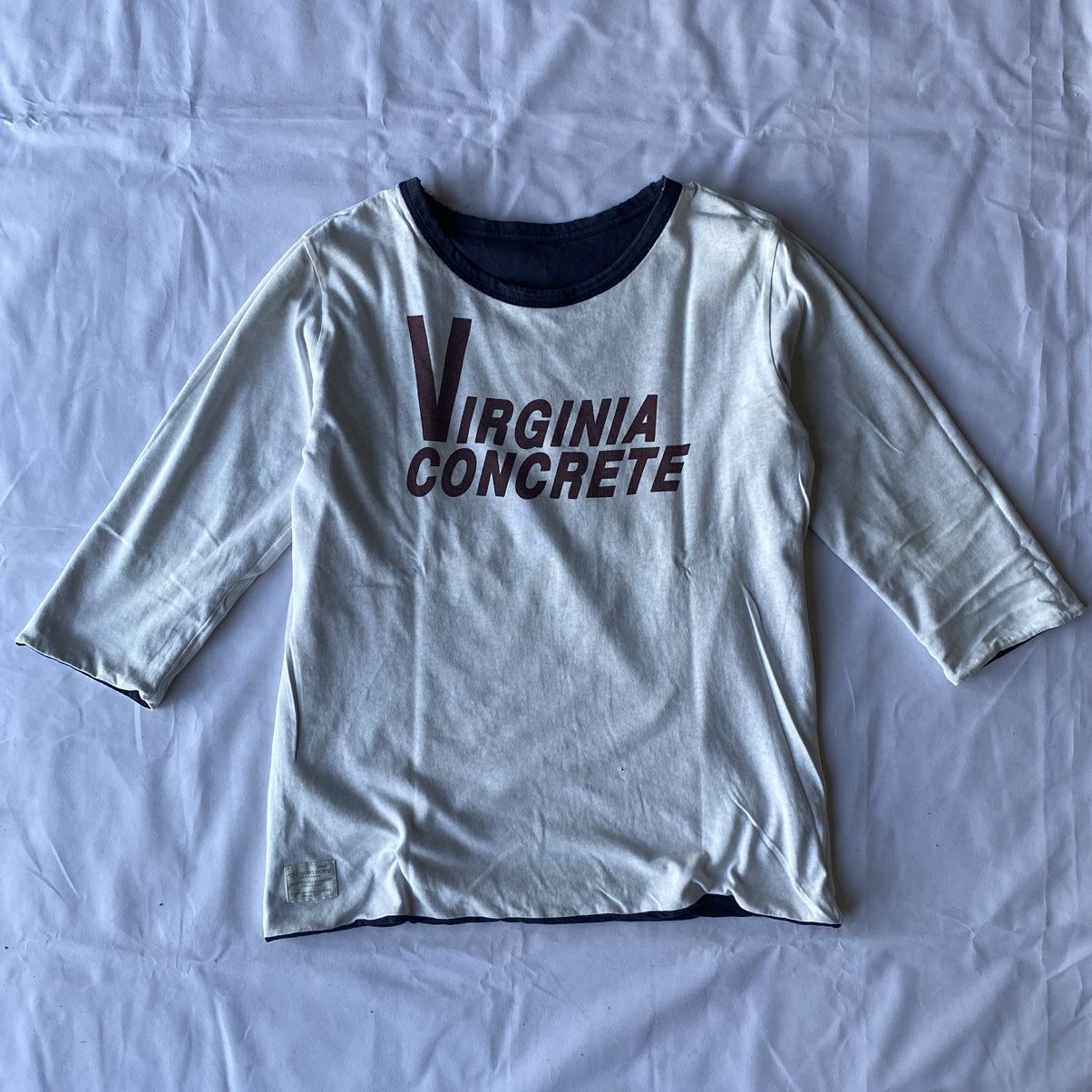 If Six Was Nine × Japanese Brand × Le Grande Bleu (L.G.B.) Japanese Sick In and Out Reversible 2Layer Long Sleeve Tees Size US L / EU 52-54 / 3 - 15 Thumbnail