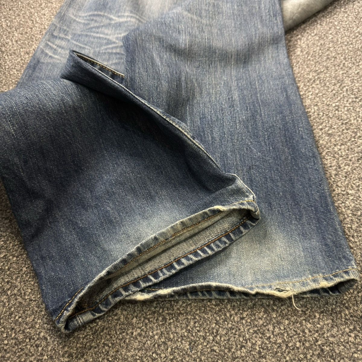 Denim & Co. Archive Japanese 90s Back Number Limited Edition Denim Size US 33 - 11 Thumbnail