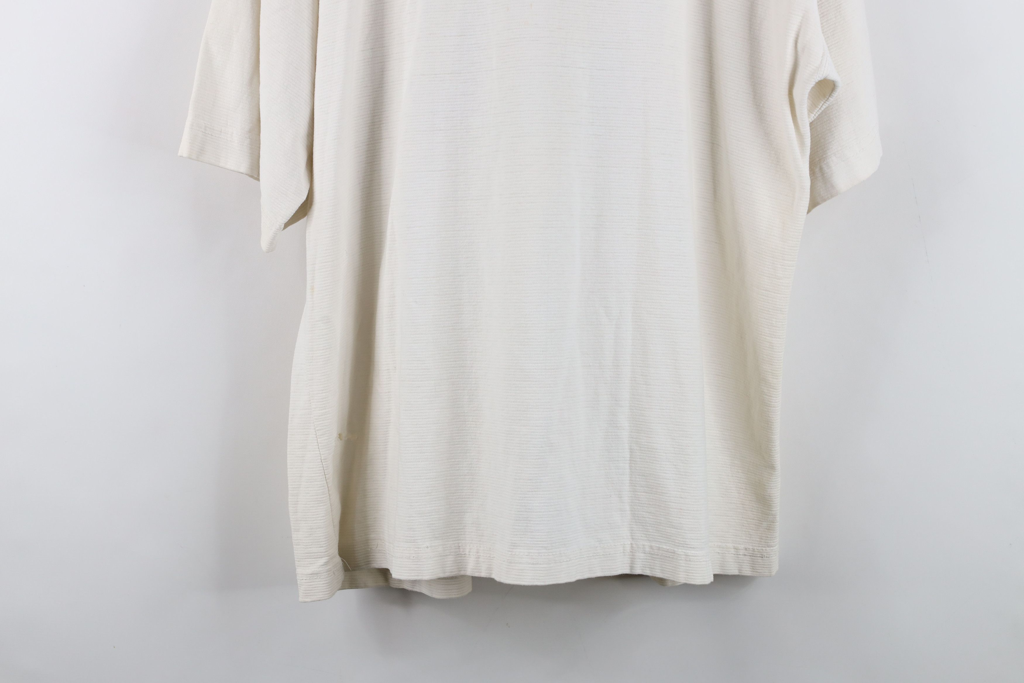 Vintage Vintage 90s Streetwear Canada Bees Flower Ribbed T-Shirt Size L / US 10 / IT 46 - 17 Thumbnail