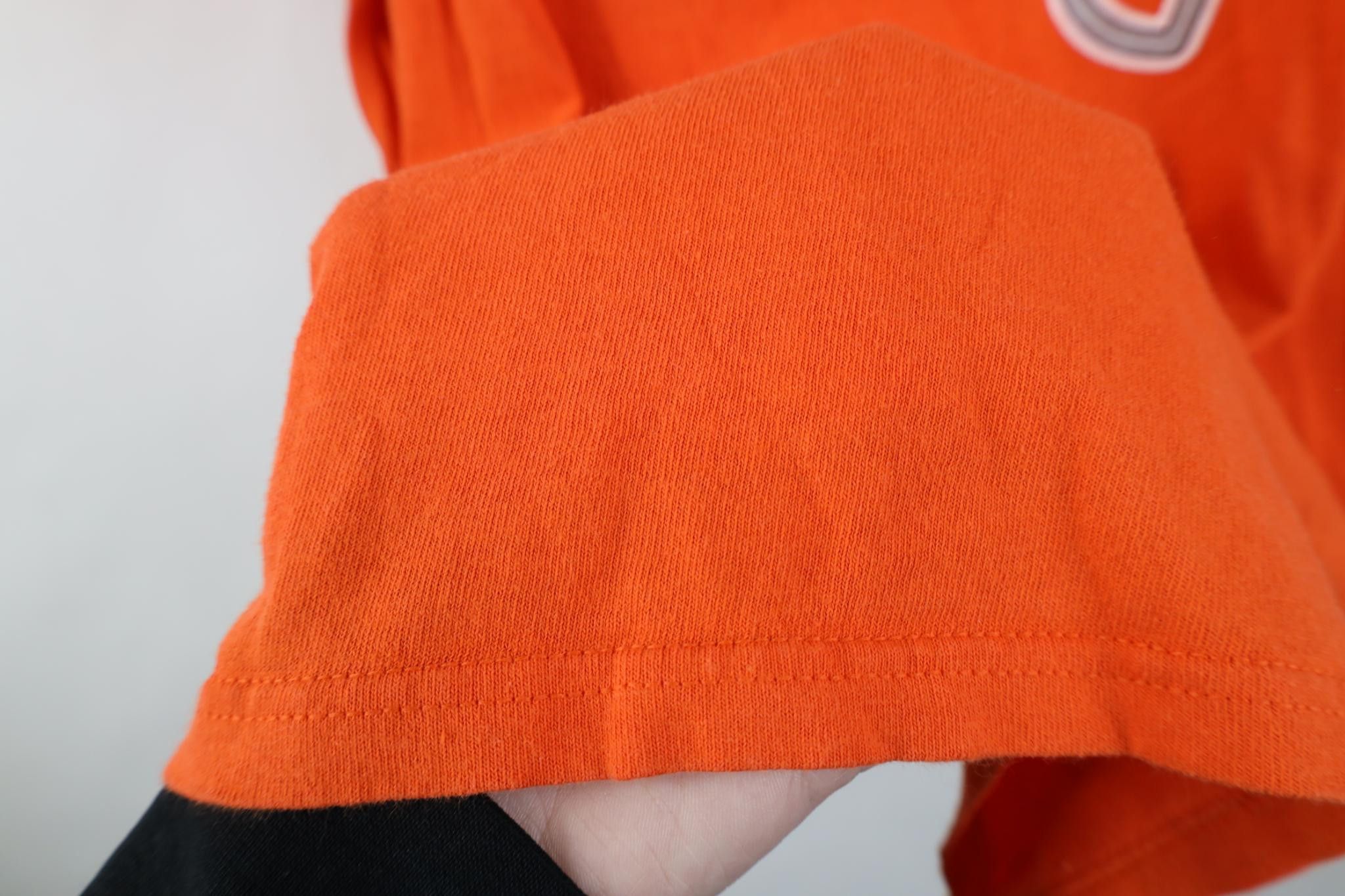 Vintage Retro Y2K NFL Cleveland Football T-Shirt Orange Cotton Size US XL / EU 56 / 4 - 7 Thumbnail