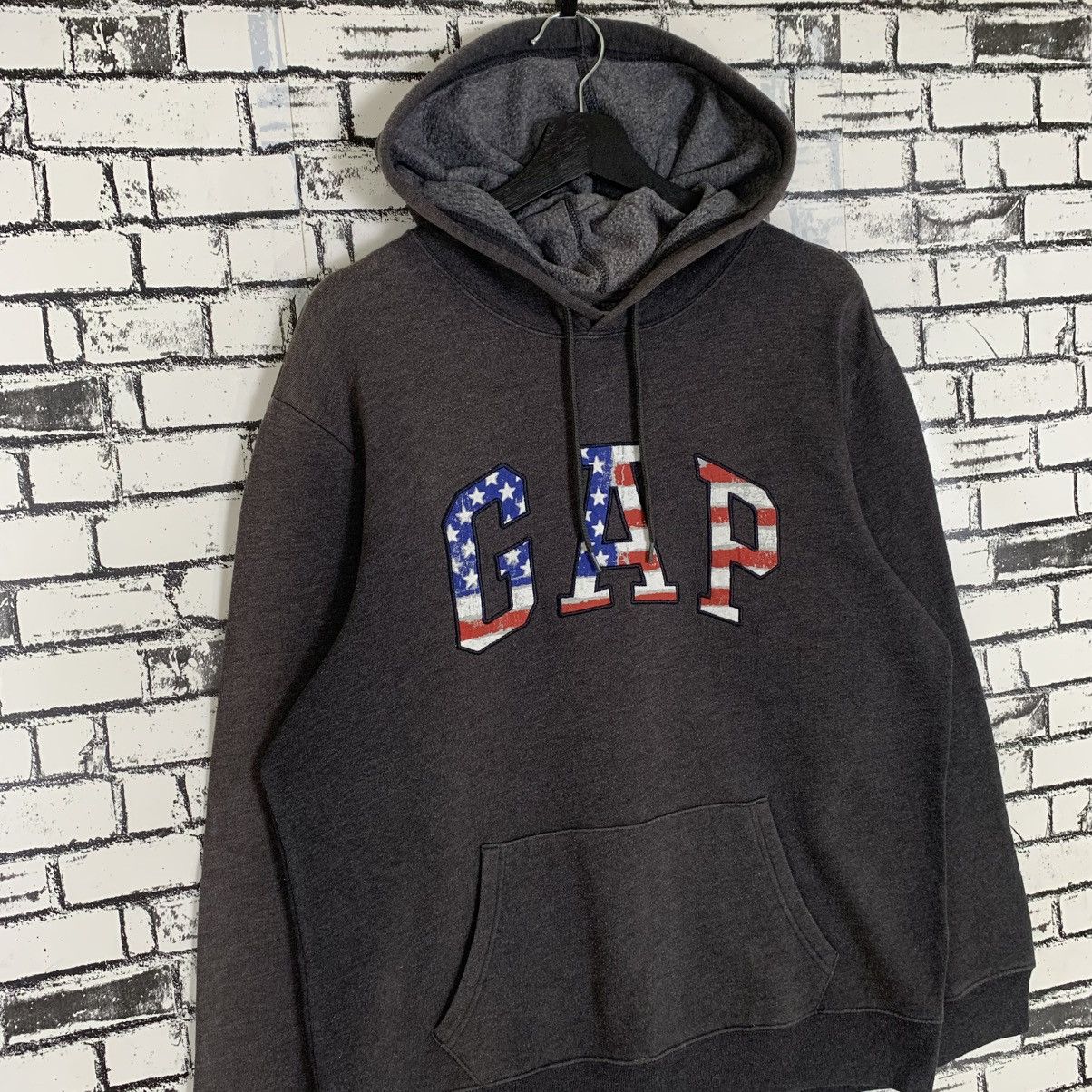 Designer × Gap × Vintage Vintage Gap USA Hoodie Large Saiz Big Logo Gap Size US L / EU 52-54 / 3 - 3 Thumbnail