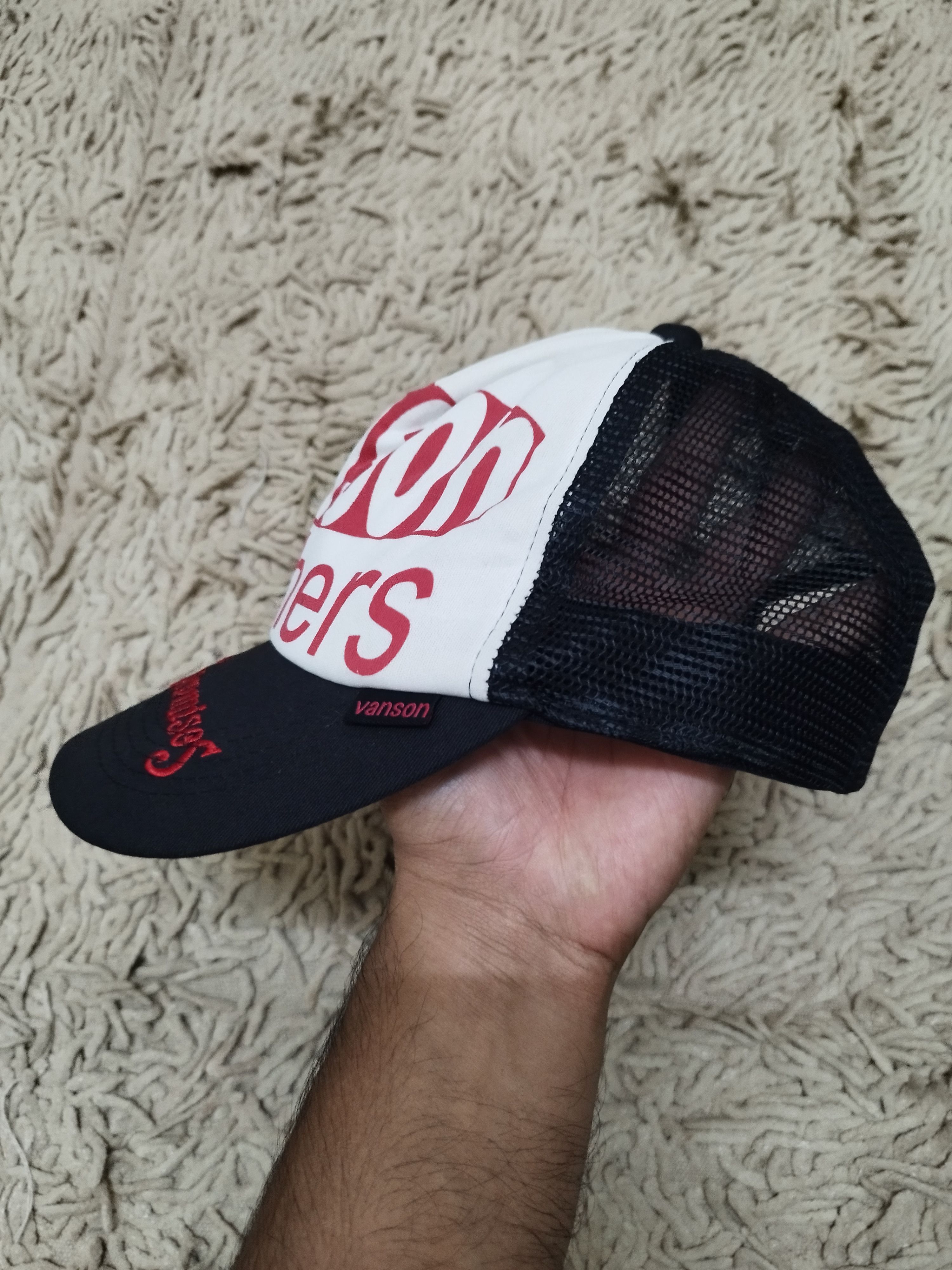 Vanson Leathers Vintage Vanson Leather Trucker Cap Size ONE SIZE - 4 Thumbnail