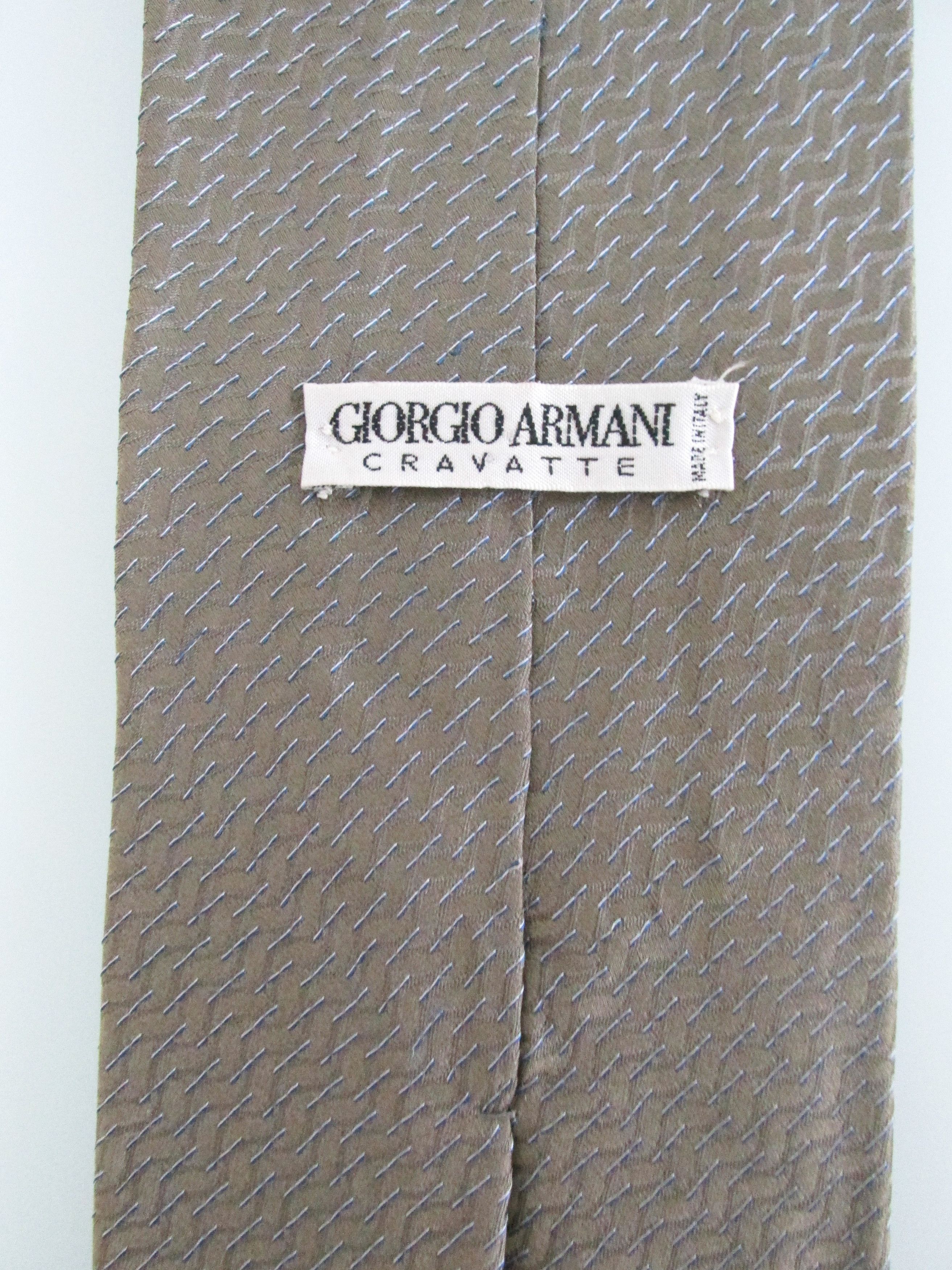 Giorgio Armani Giorgio Armani Men's Silk Tie Size ONE SIZE - 5 Thumbnail