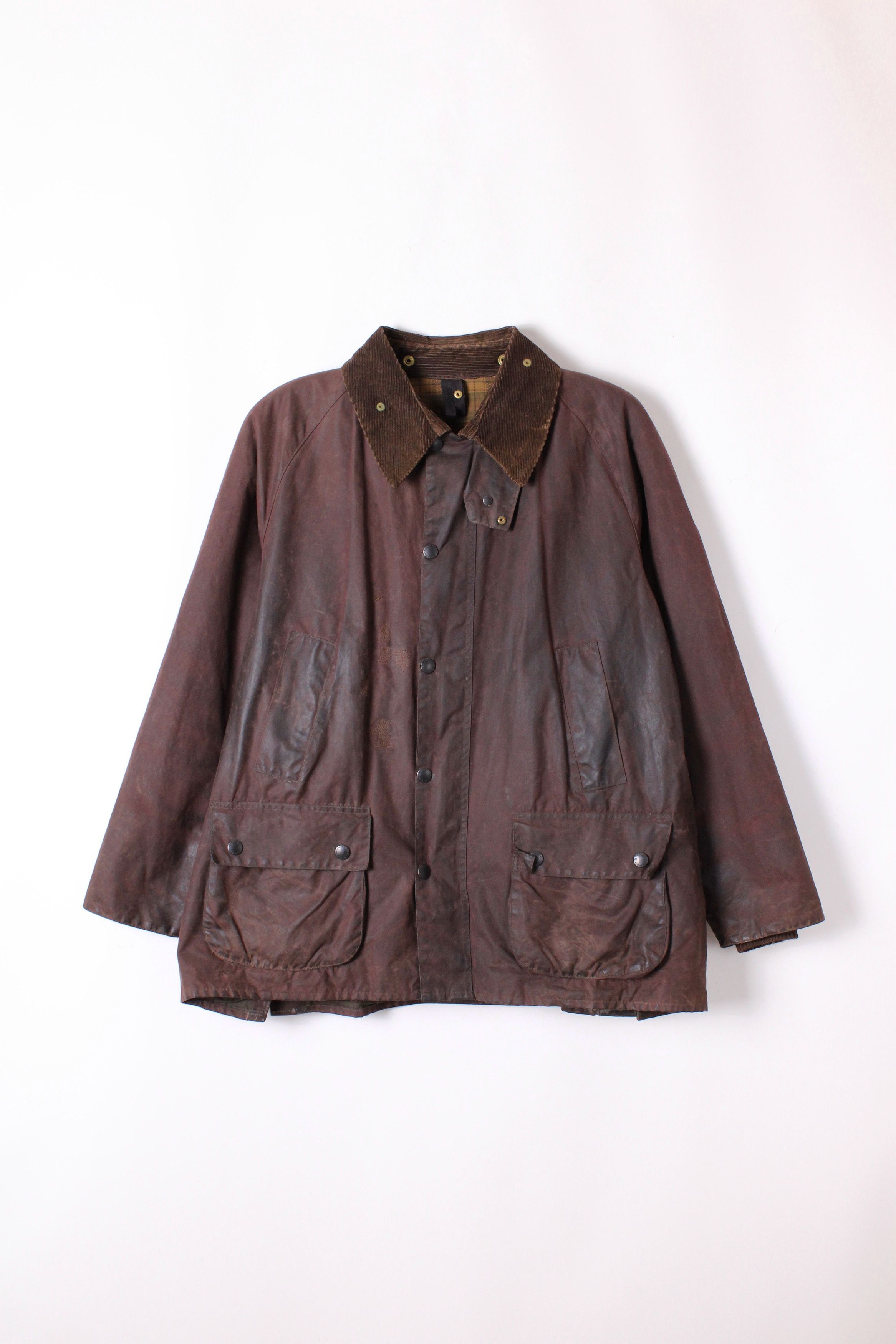Barbour Barbour Bedale Waxed Jacket Rustic Brown C48 Large XL Size US XL / EU 56 / 4 - 1 Thumbnail