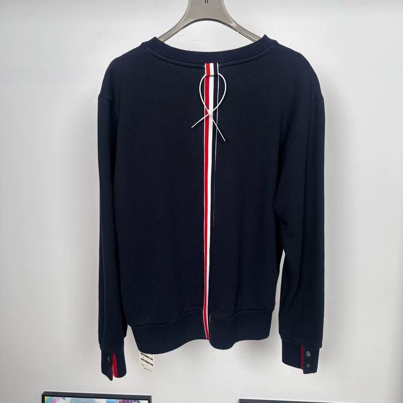 Thom Browne Thom Browne Blue hoodie Size US M / EU 48-50 / 2 - 2 Thumbnail