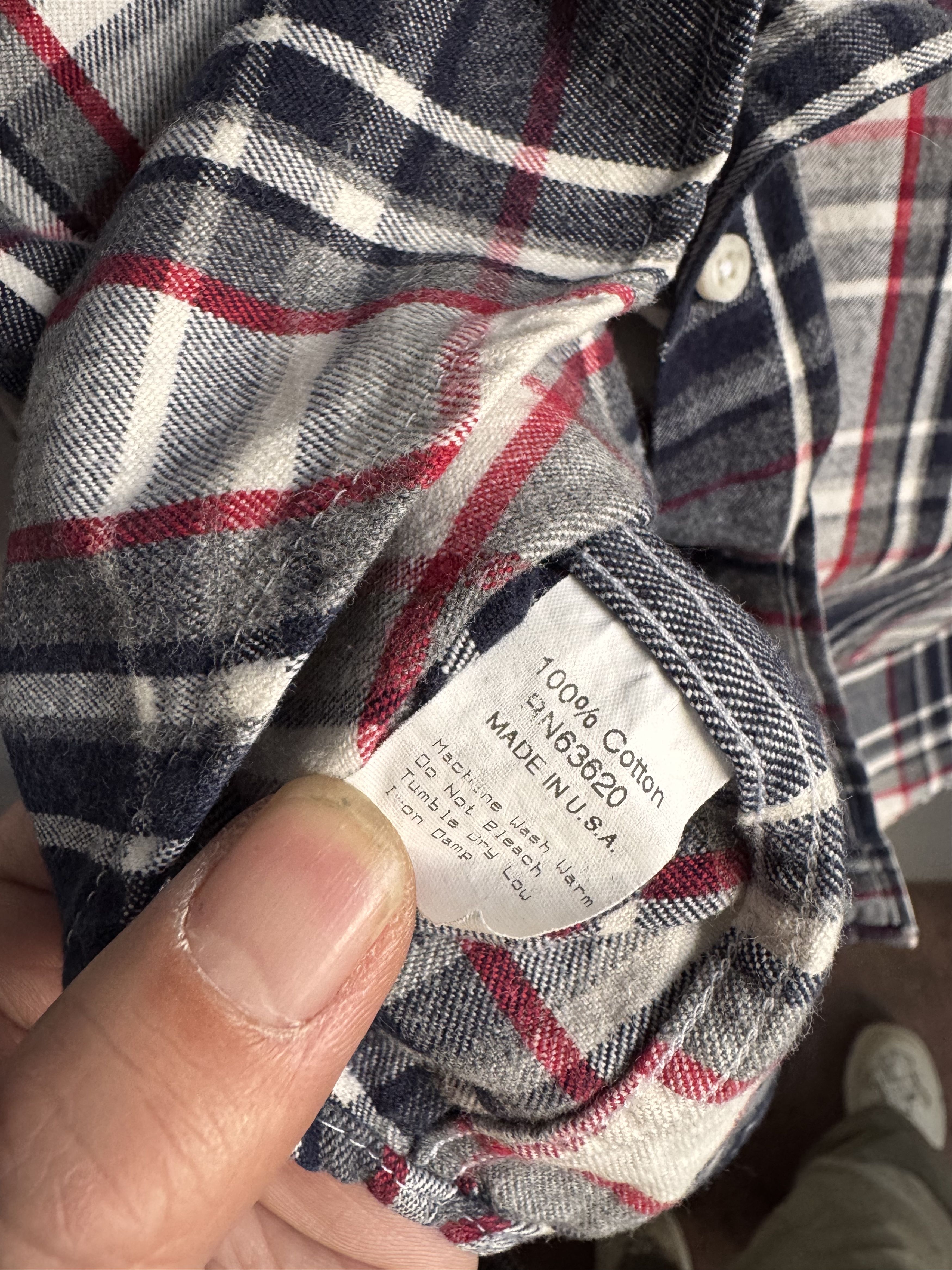 Gitman Bros. Vintage Gitman Bros Vintage Plaid Button Down Shirt Size M Size US M / EU 48-50 / 2 - 4 Thumbnail