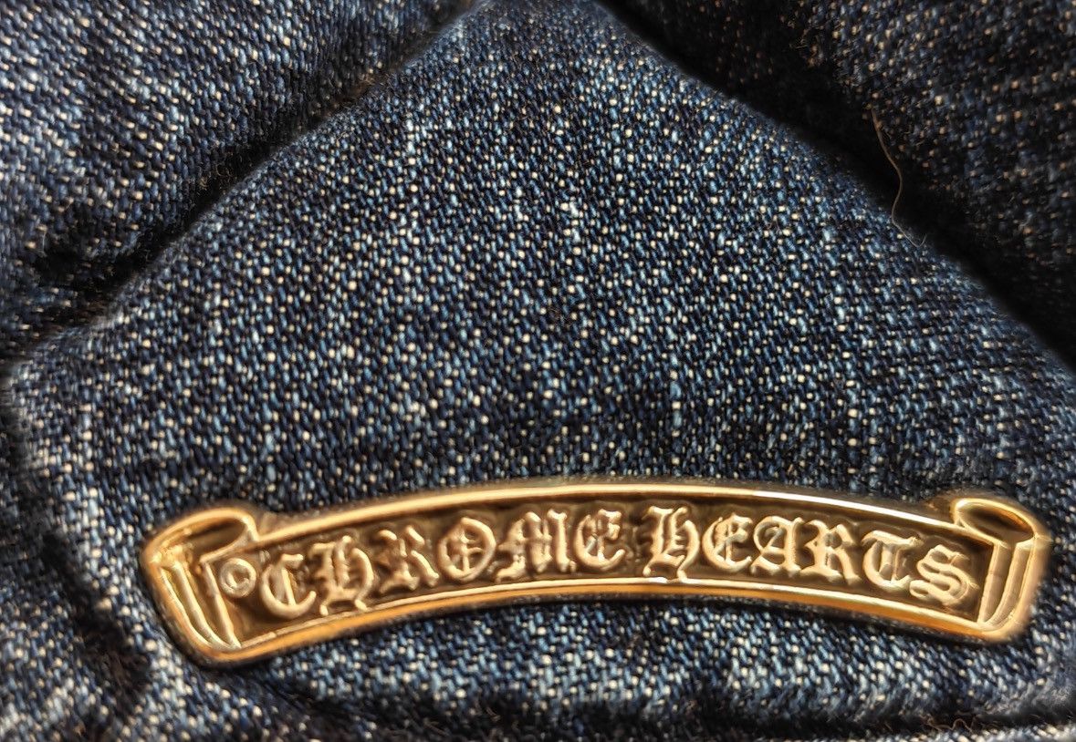 Chrome Hearts Denim puffer lined jacket Size US M / EU 48-50 / 2 - 3 Thumbnail
