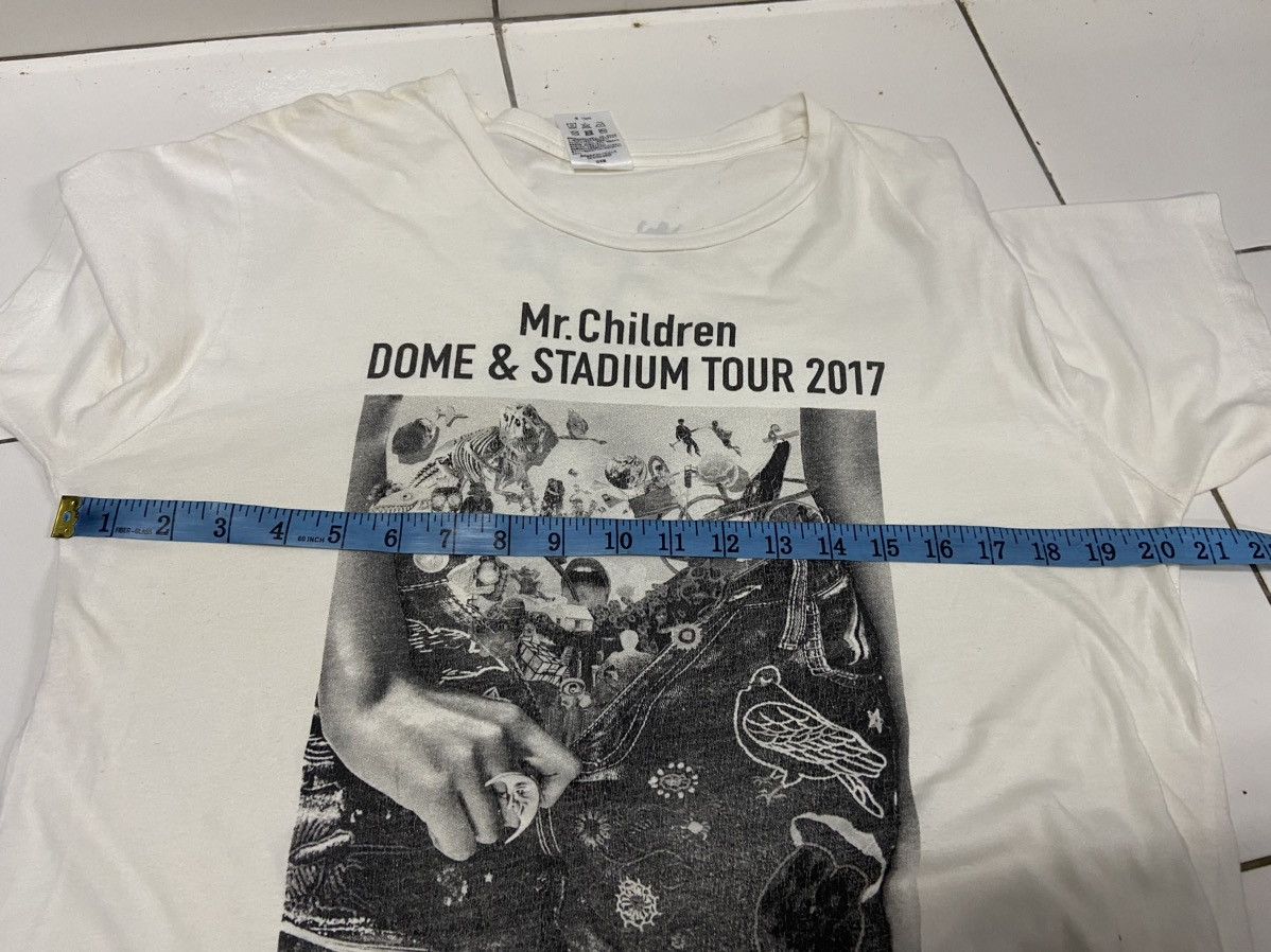 Japanese Brand MR.CHILDREN DONE & STADIUM TOUR 2017 TEE SHIRT Size US M / EU 48-50 / 2 - 9 Thumbnail