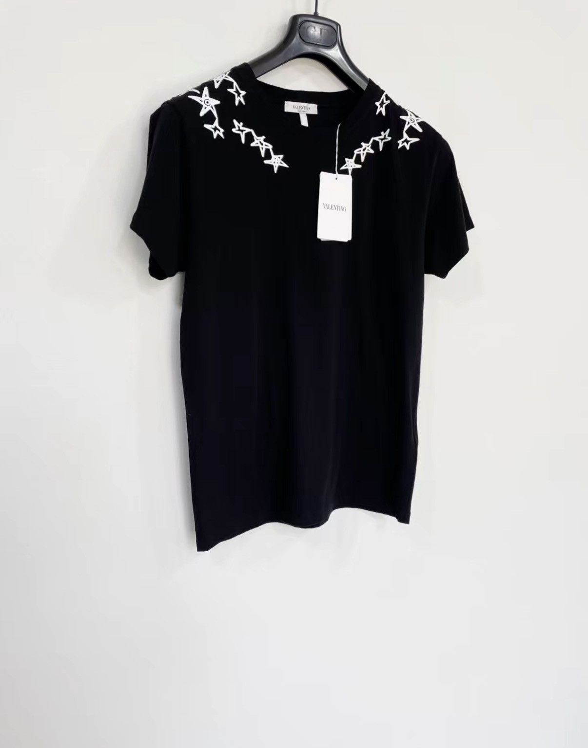 Valentino VALENTINO 100% Cotton Short Sleeve T-shirt J30 Size US XS / EU 42 / 0 - 2 Thumbnail
