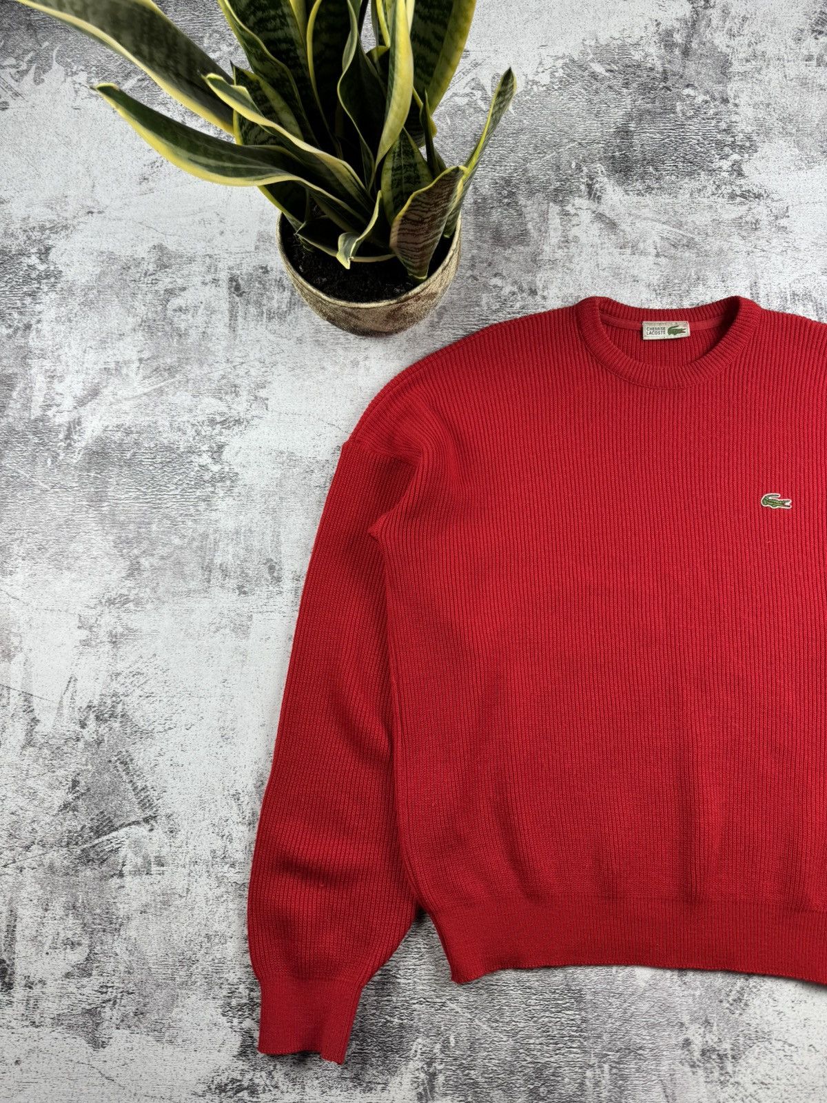Lacoste Chemise Lacoste 5 Laine Wool France Acrylic Sweater Pullover Size US L / EU 52-54 / 3 - 4 Thumbnail