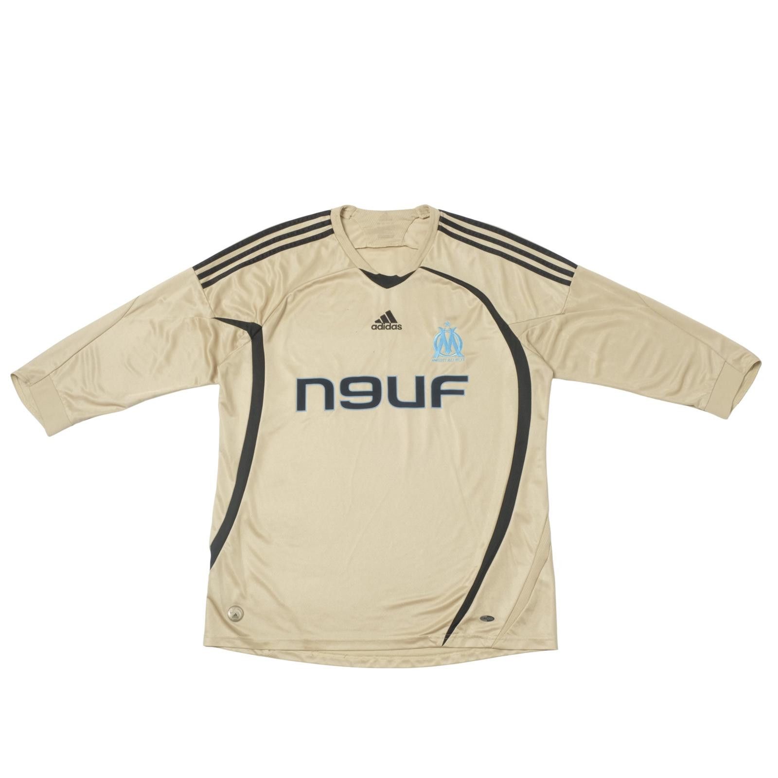 Adidas 2008/09 Olympique Marseille Third Shirt Adidas (L/XL) Size US L / EU 52-54 / 3 - 1 Thumbnail