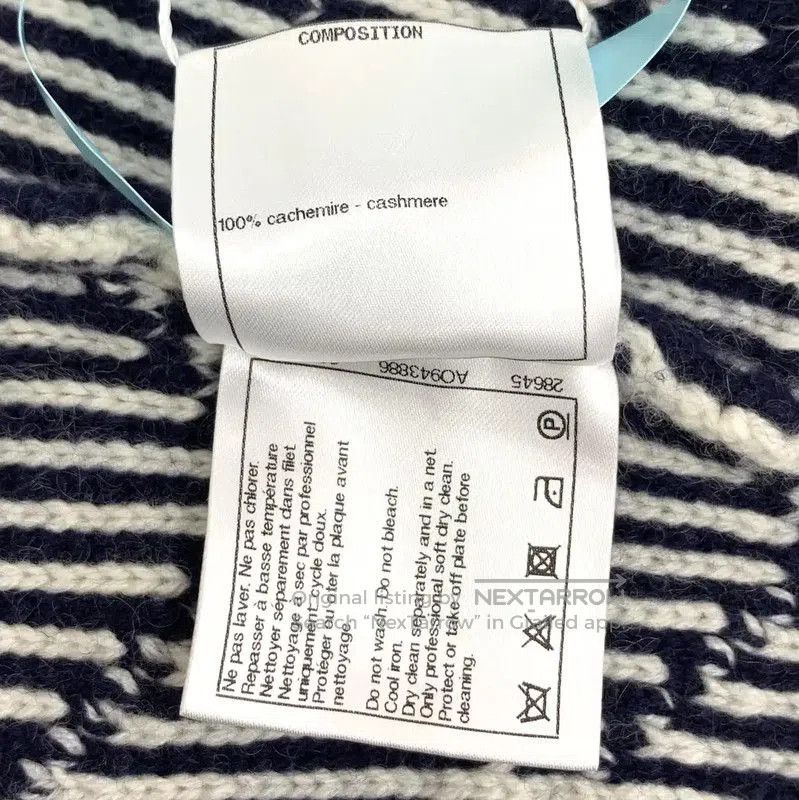 Chanel Chanel Color Block Cashmere Sweater . Size S / US 4 / IT 40 - 8 Thumbnail