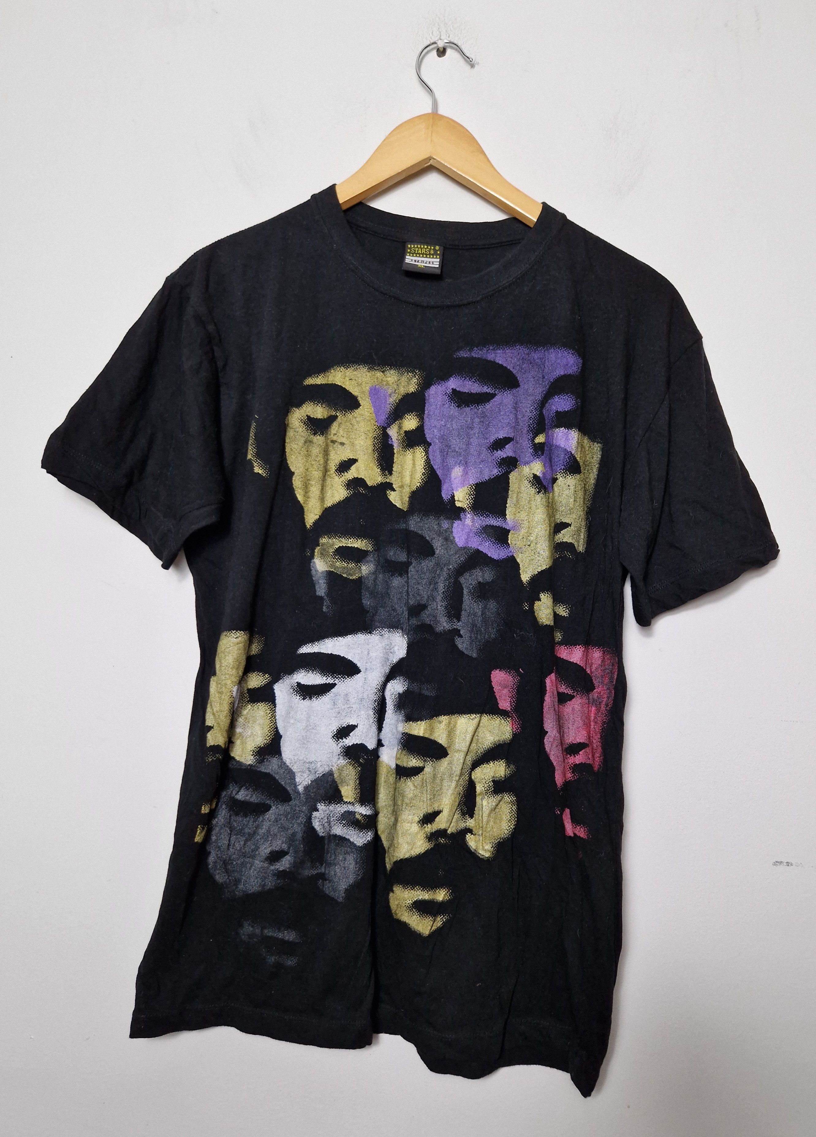 Affliction × Rap Tees × Vintage vintage faces printed rap hip hop y2k tee Size US XL / EU 56 / 4 - 1 Thumbnail